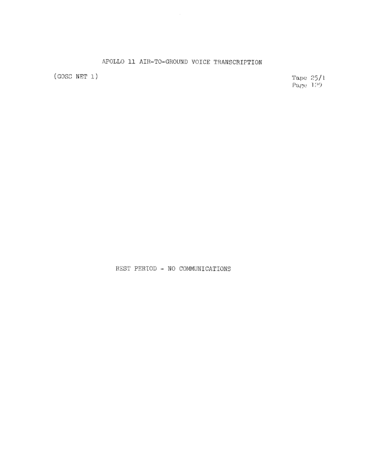 Page 131 of Apollo 11’s original transcript