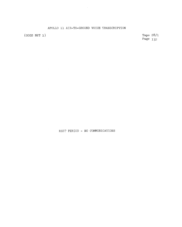 Page 134 of Apollo 11’s original transcript