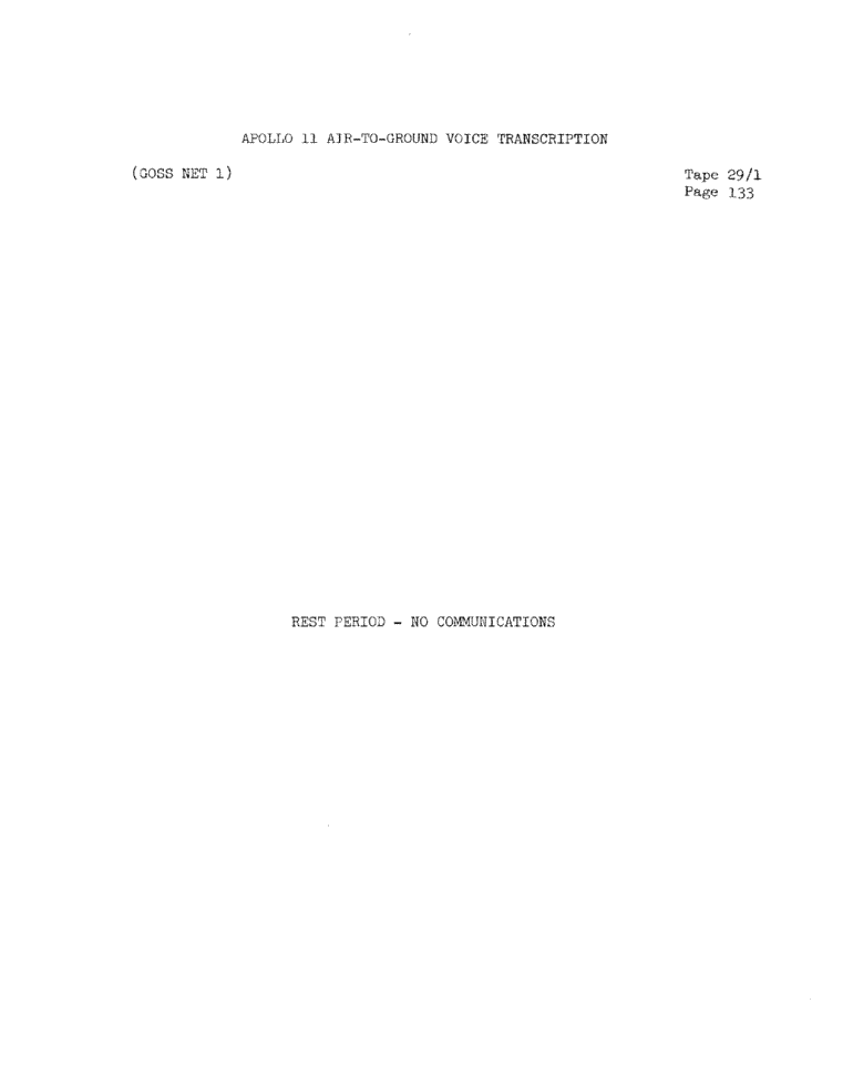 Page 135 of Apollo 11’s original transcript