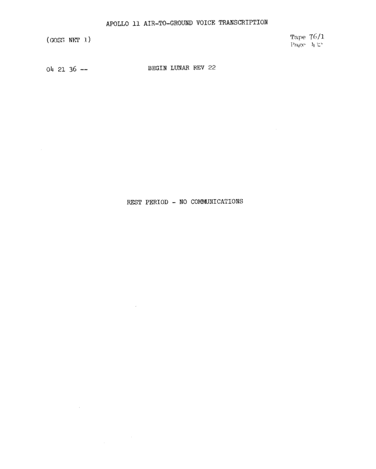 Page 434 of Apollo 11’s original transcript