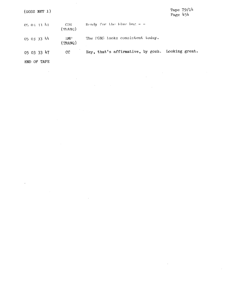 Page 456 of Apollo 11’s original transcript
