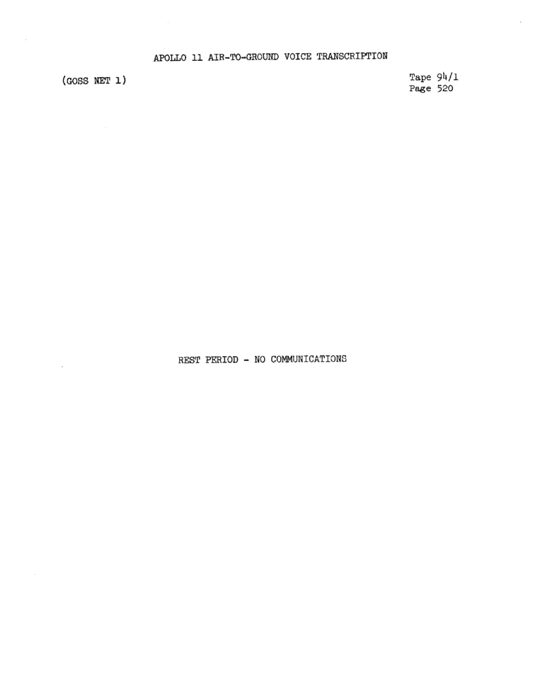 Page 522 of Apollo 11’s original transcript