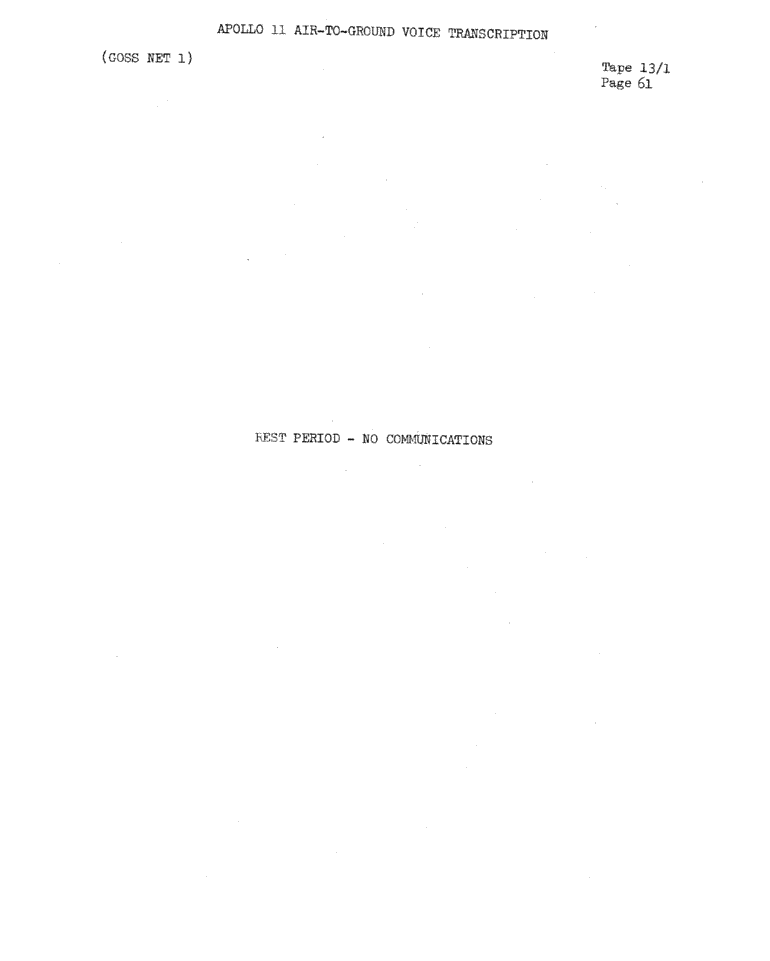 Page 63 of Apollo 11’s original transcript