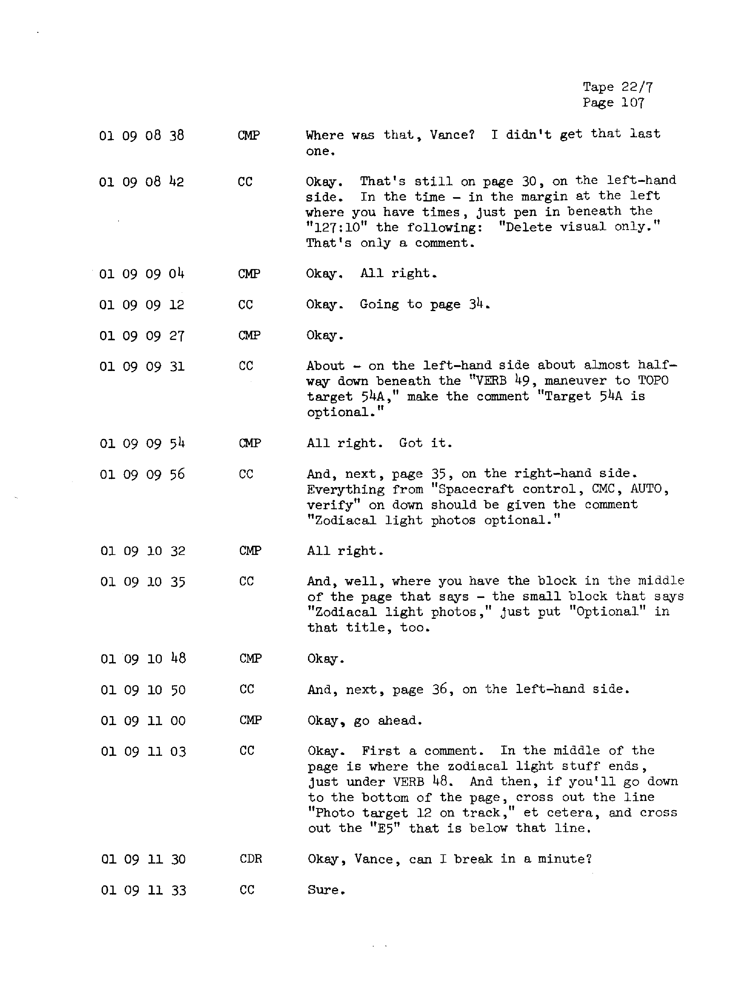 Page 114 of Apollo 13’s original transcript