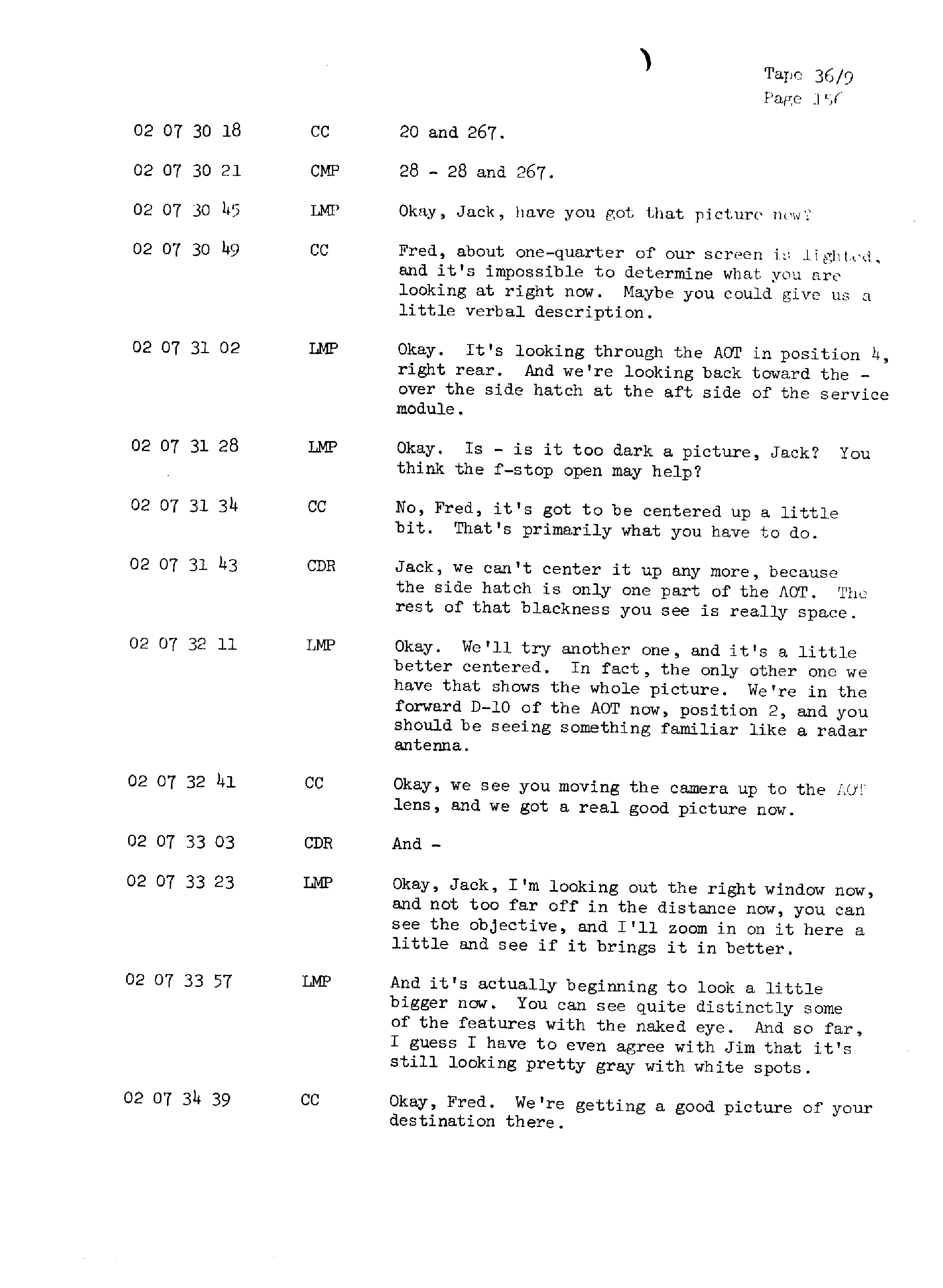 Page 163 of Apollo 13’s original transcript