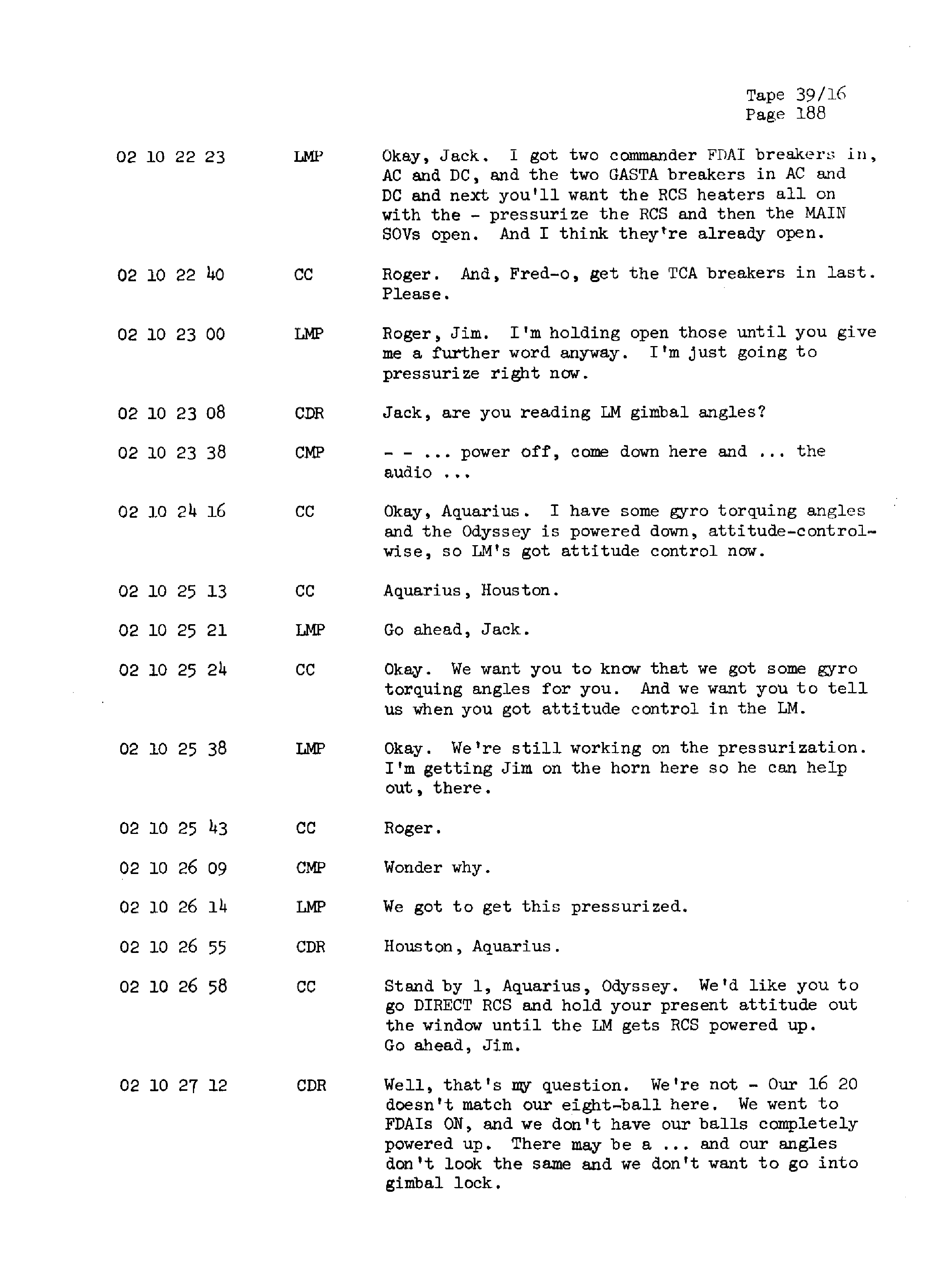 Page 195 of Apollo 13’s original transcript
