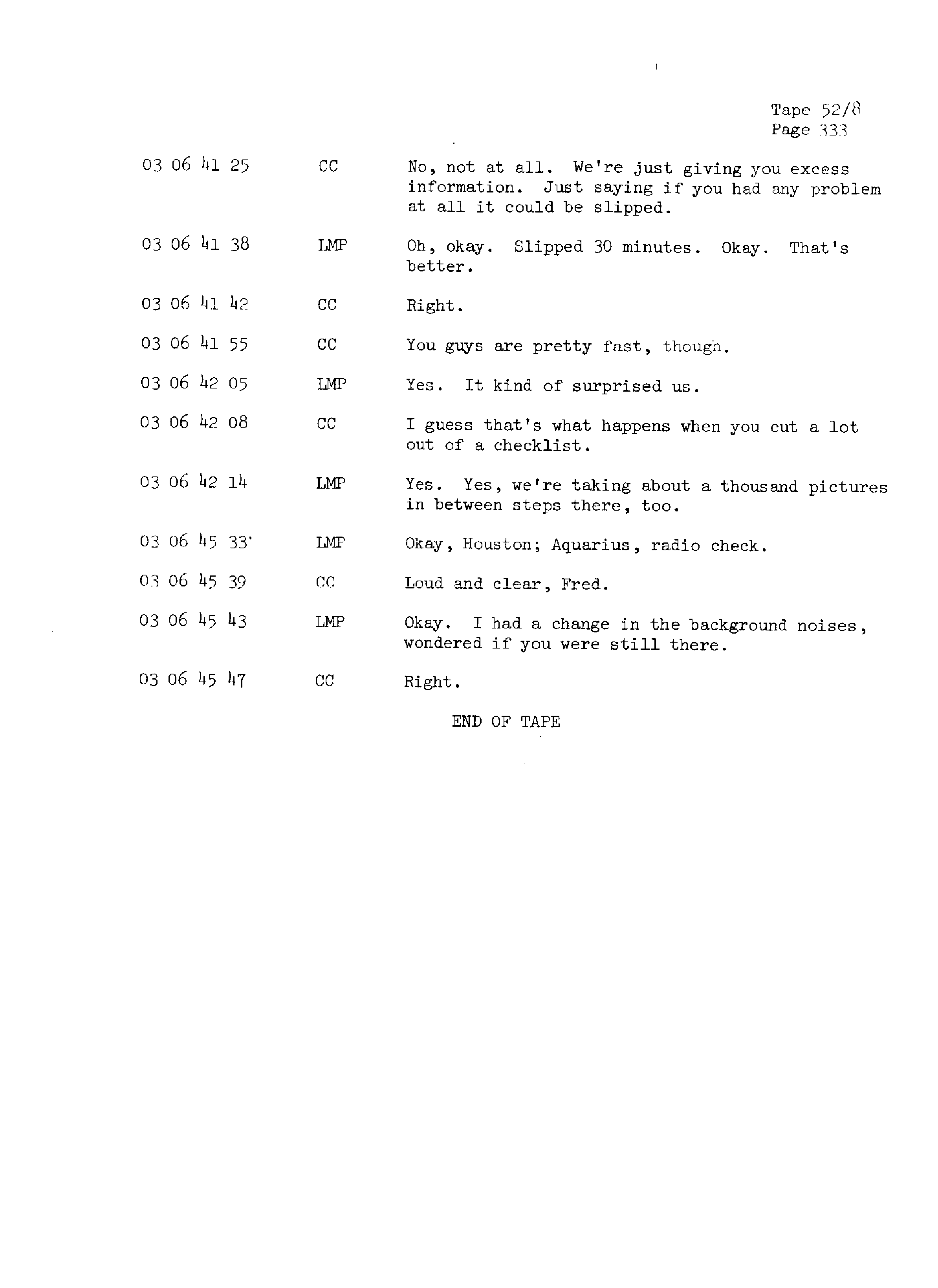 Page 340 of Apollo 13’s original transcript