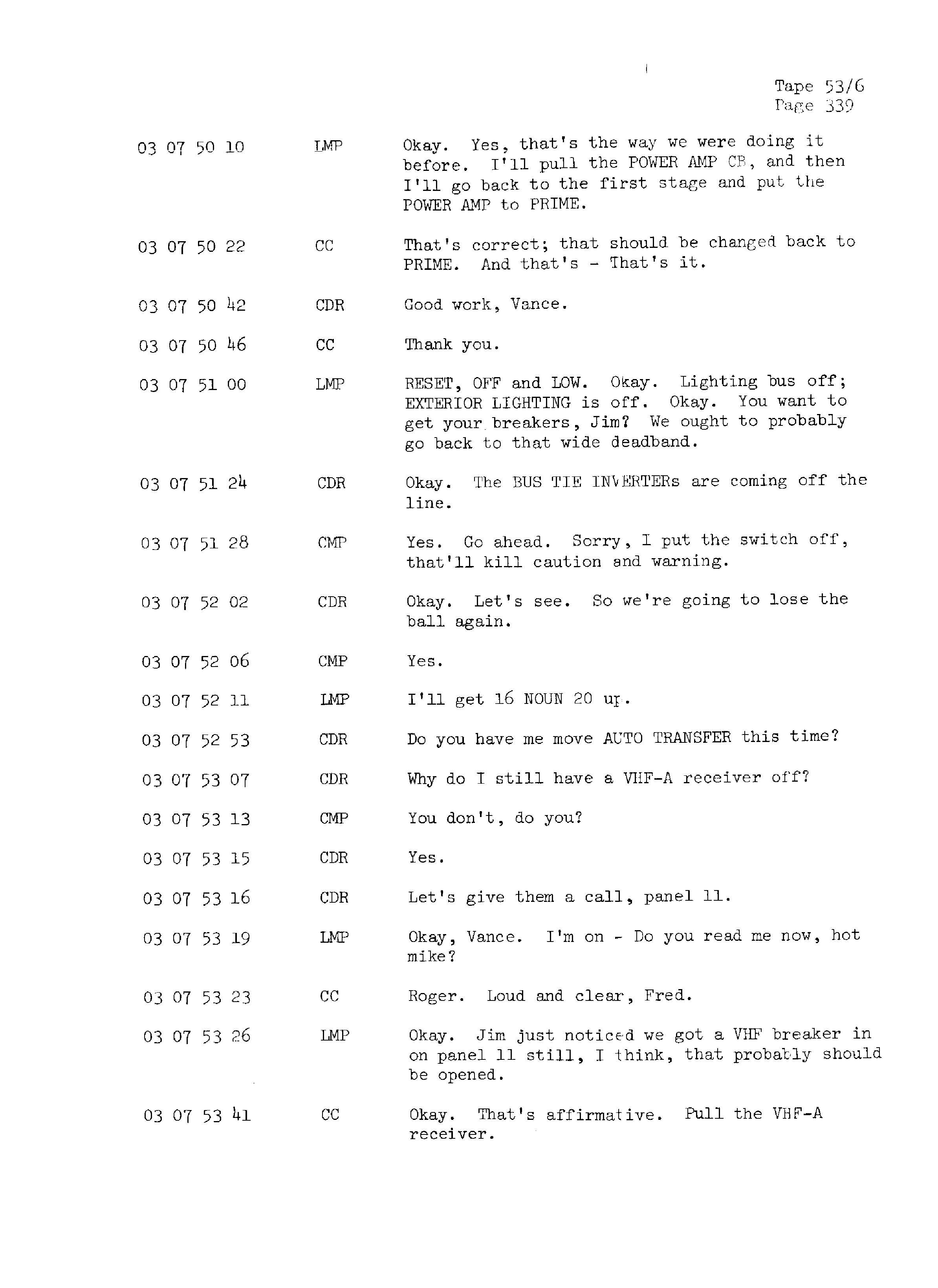 Page 346 of Apollo 13’s original transcript