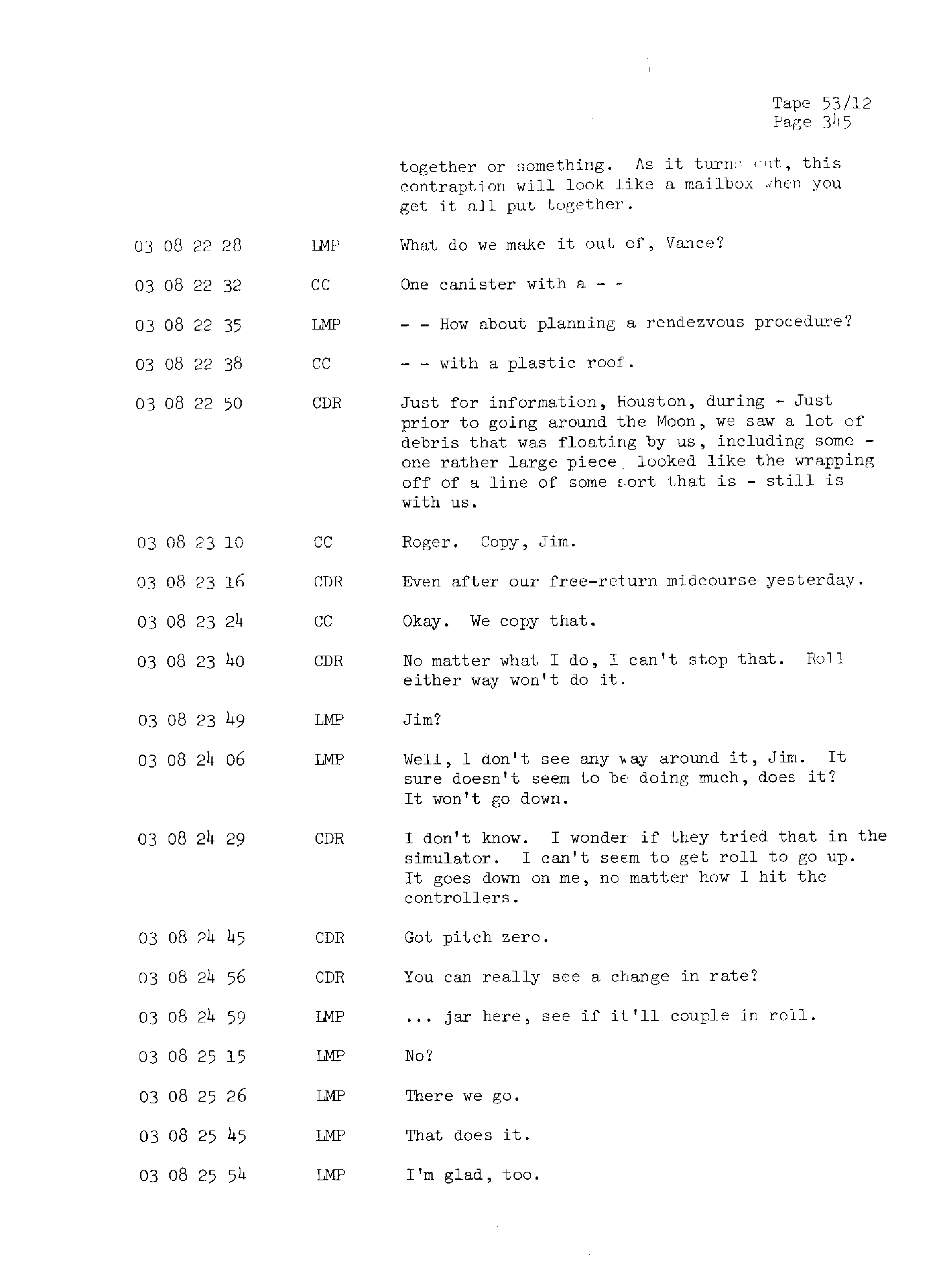 Page 352 of Apollo 13’s original transcript