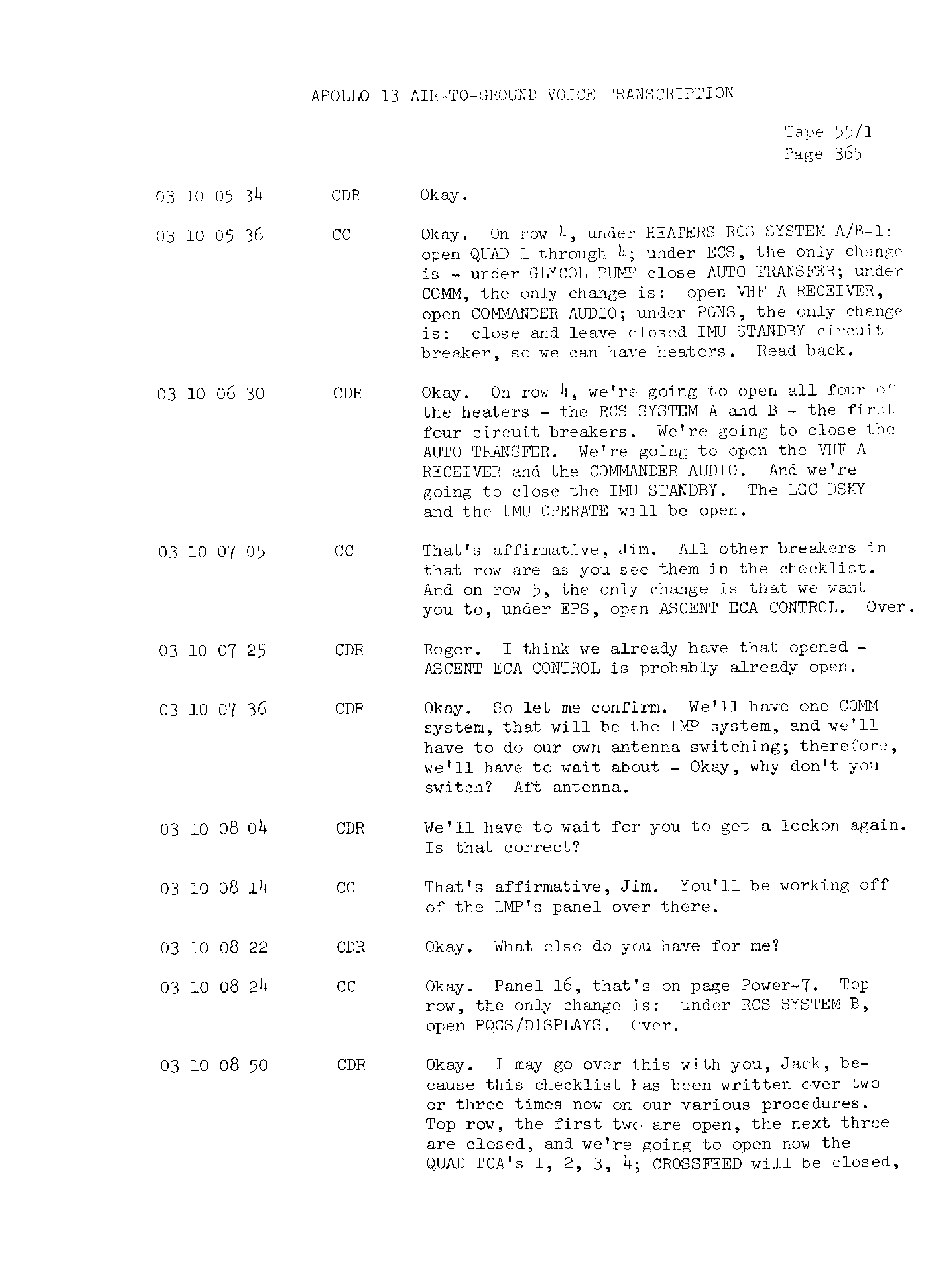 Page 372 of Apollo 13’s original transcript