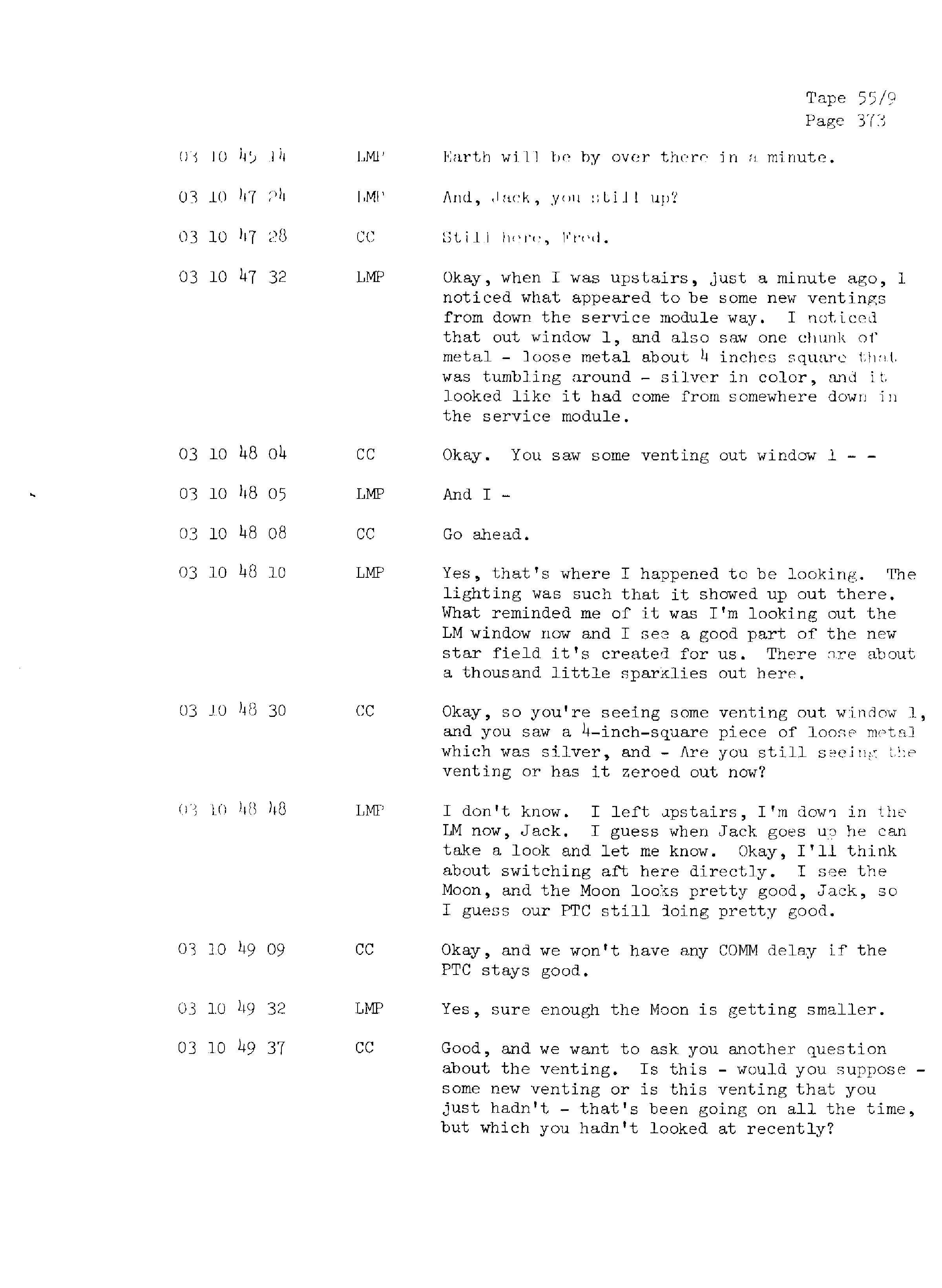 Page 380 of Apollo 13’s original transcript