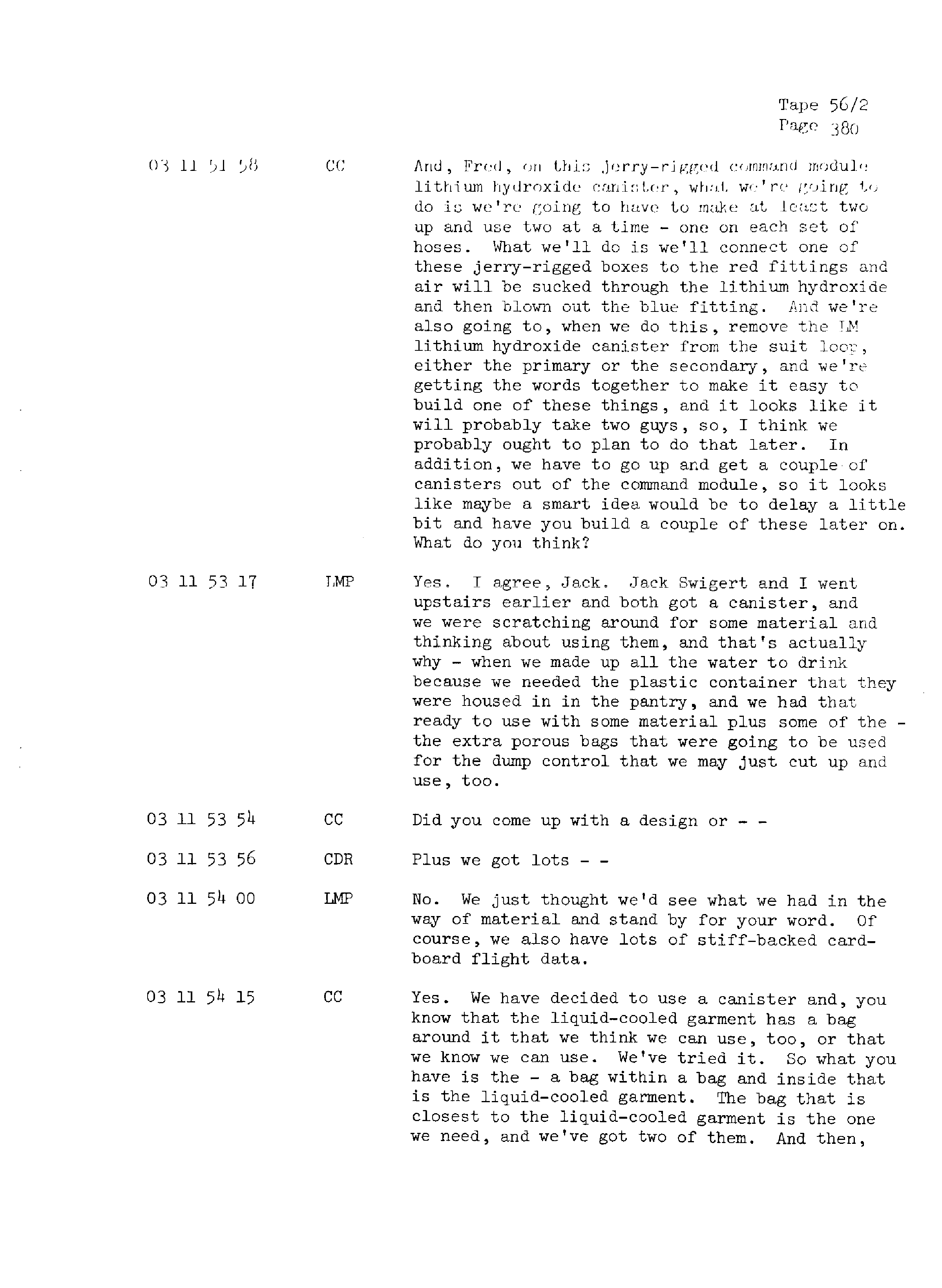 Page 387 of Apollo 13’s original transcript