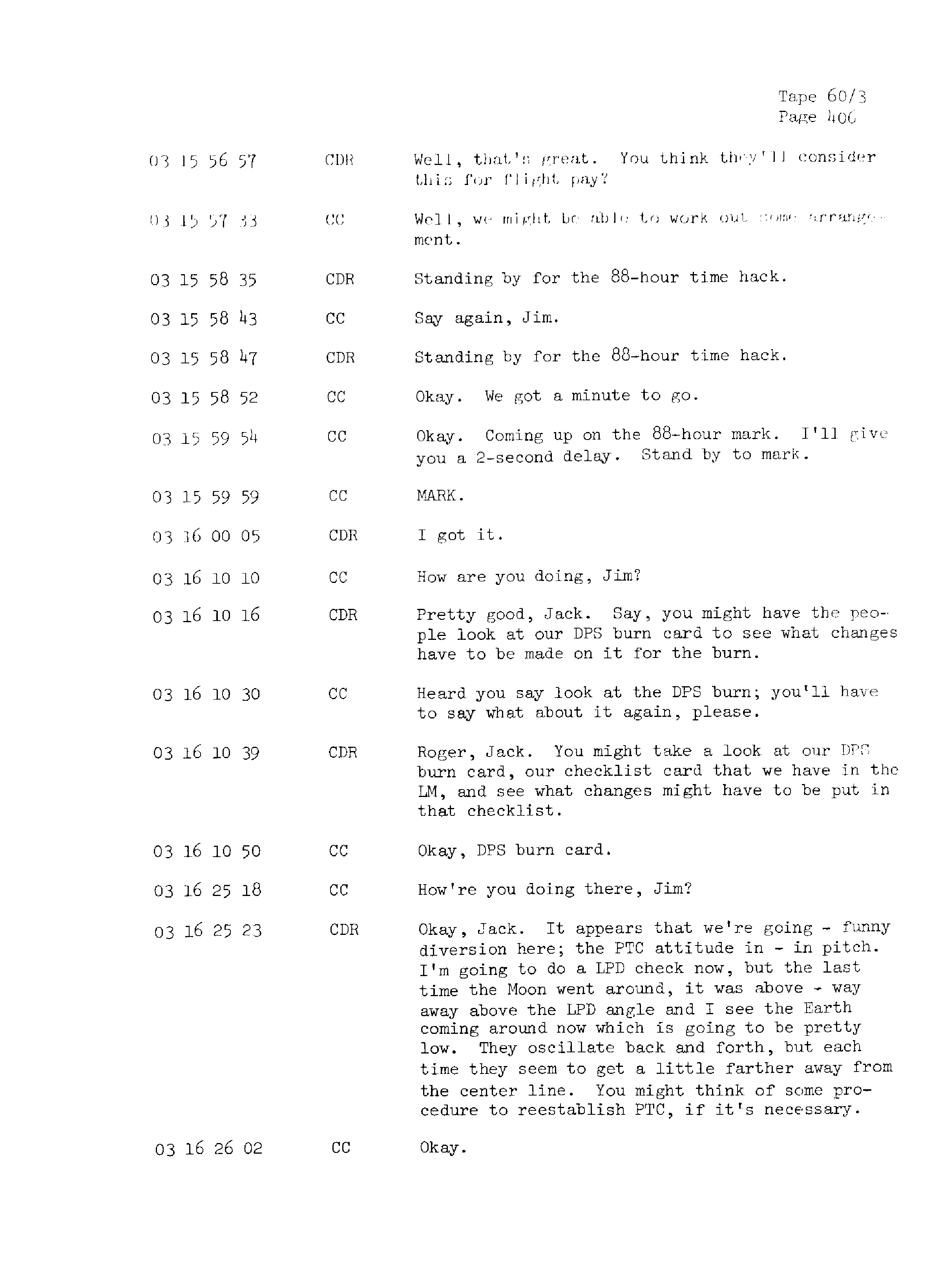 Page 413 of Apollo 13’s original transcript