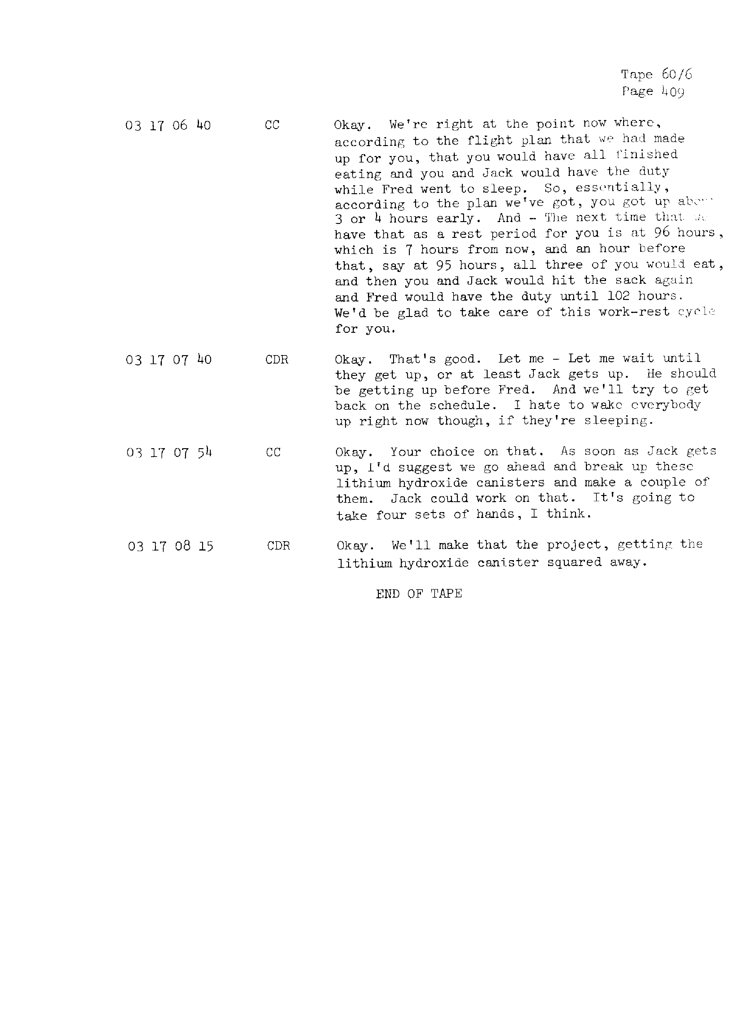 Page 416 of Apollo 13’s original transcript