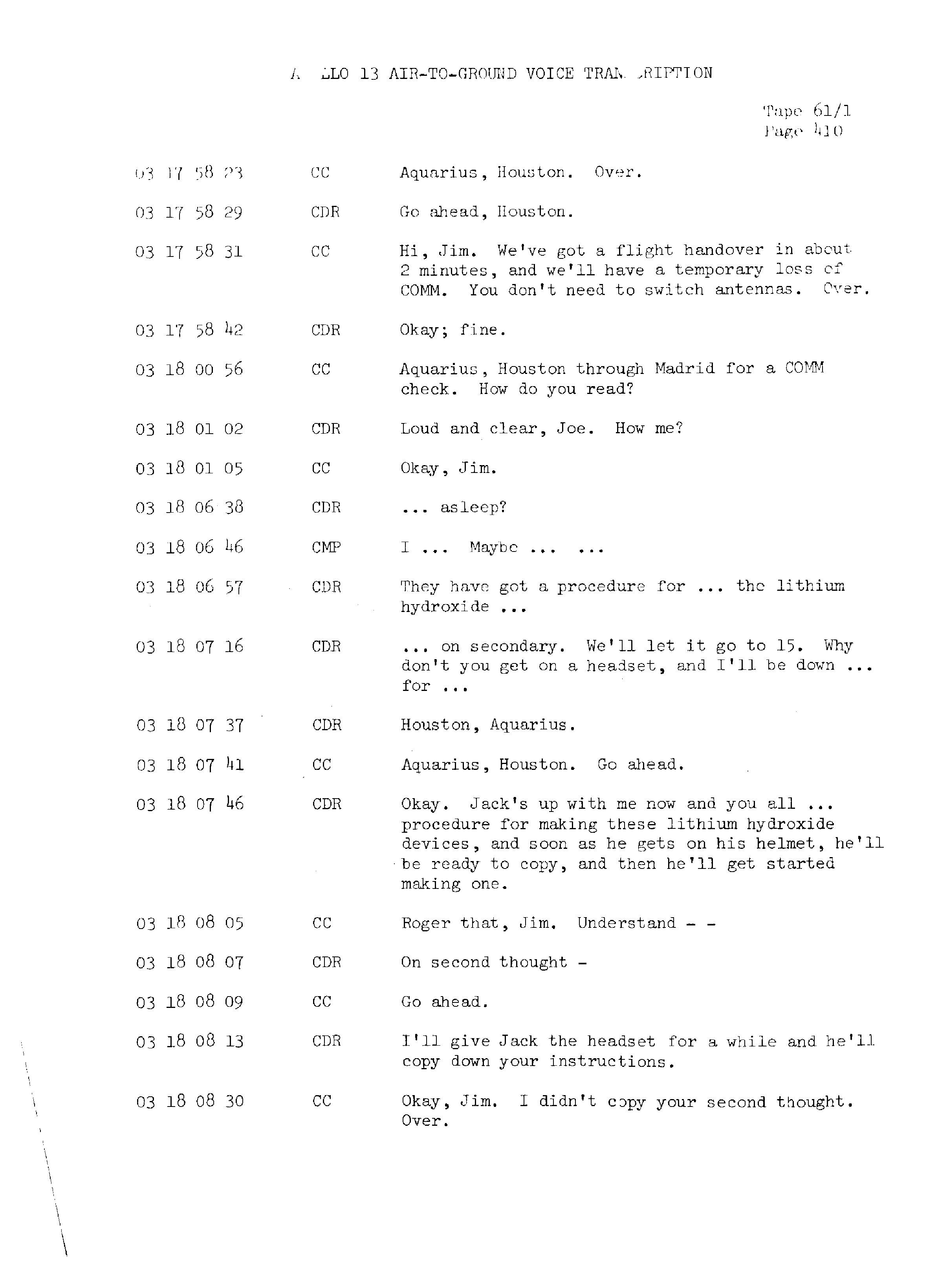 Page 417 of Apollo 13’s original transcript