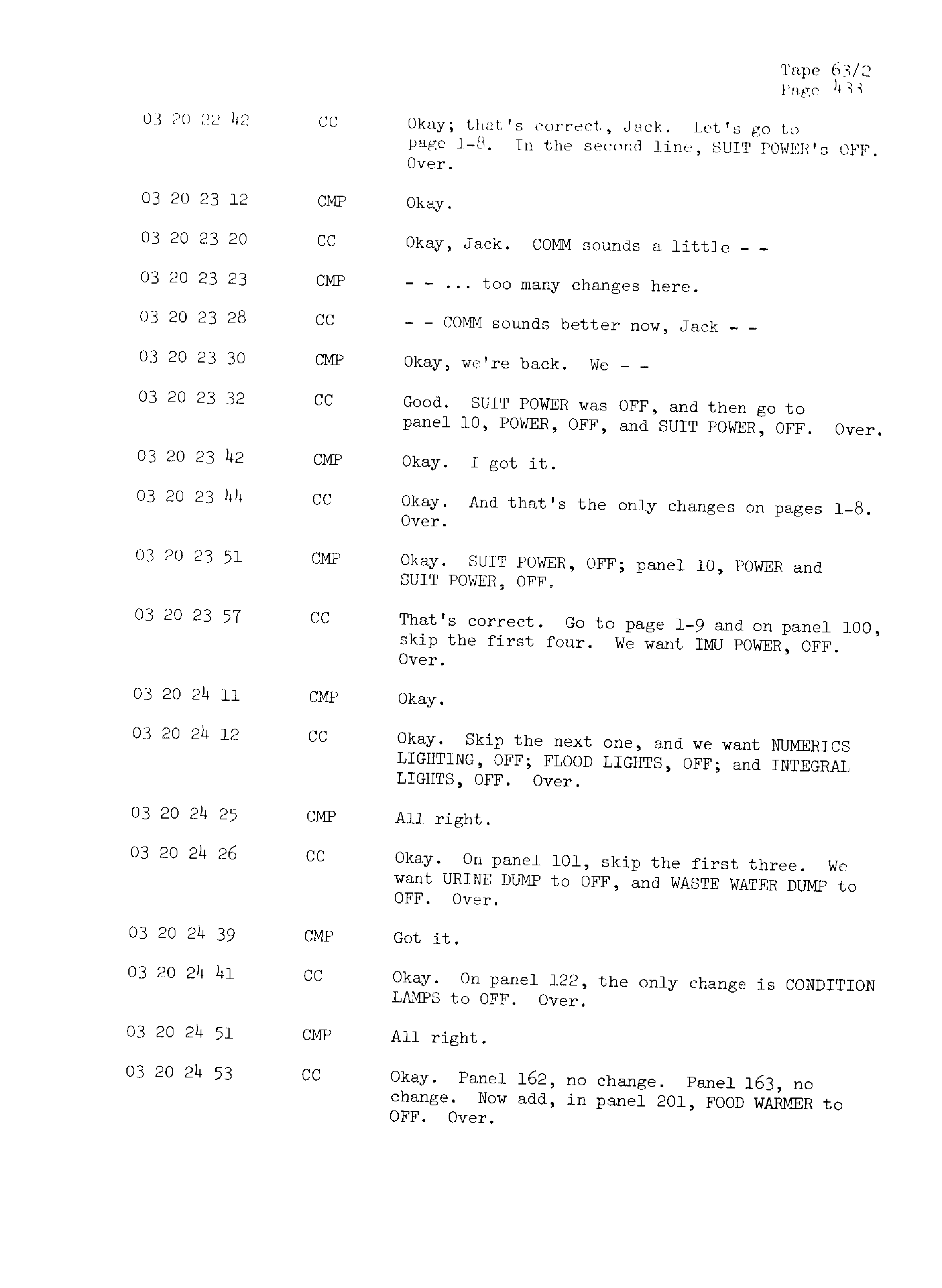 Page 440 of Apollo 13’s original transcript