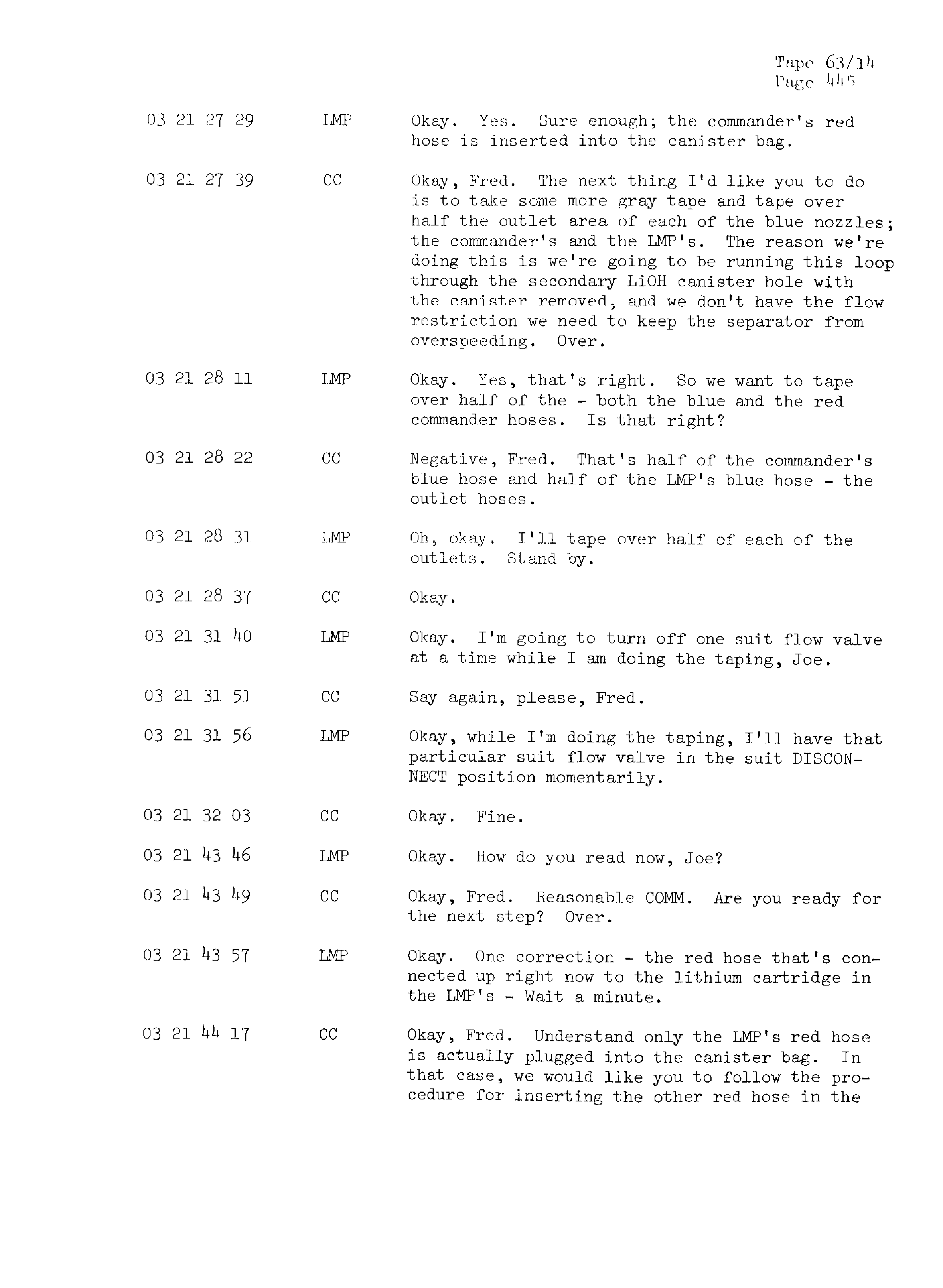 Page 452 of Apollo 13’s original transcript