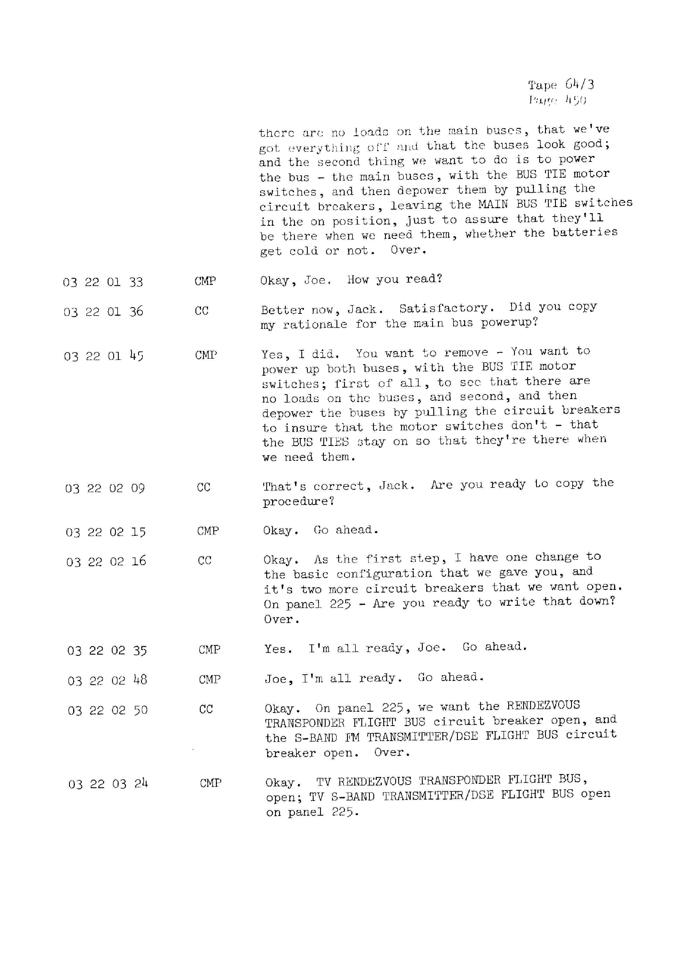 Page 457 of Apollo 13’s original transcript