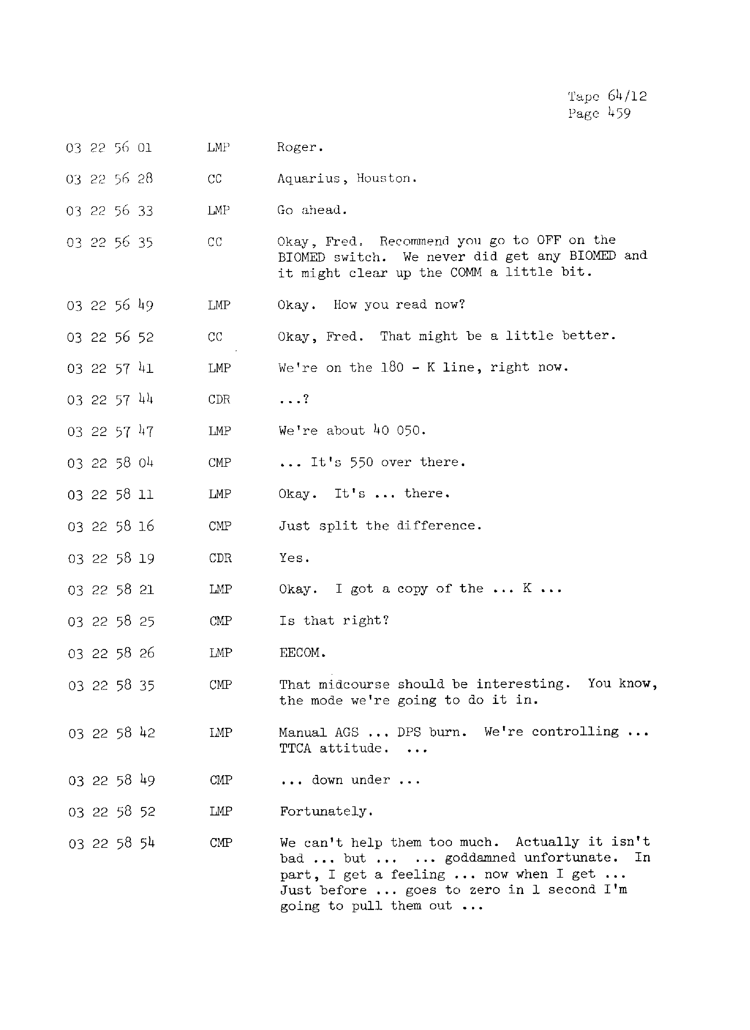 Page 466 of Apollo 13’s original transcript