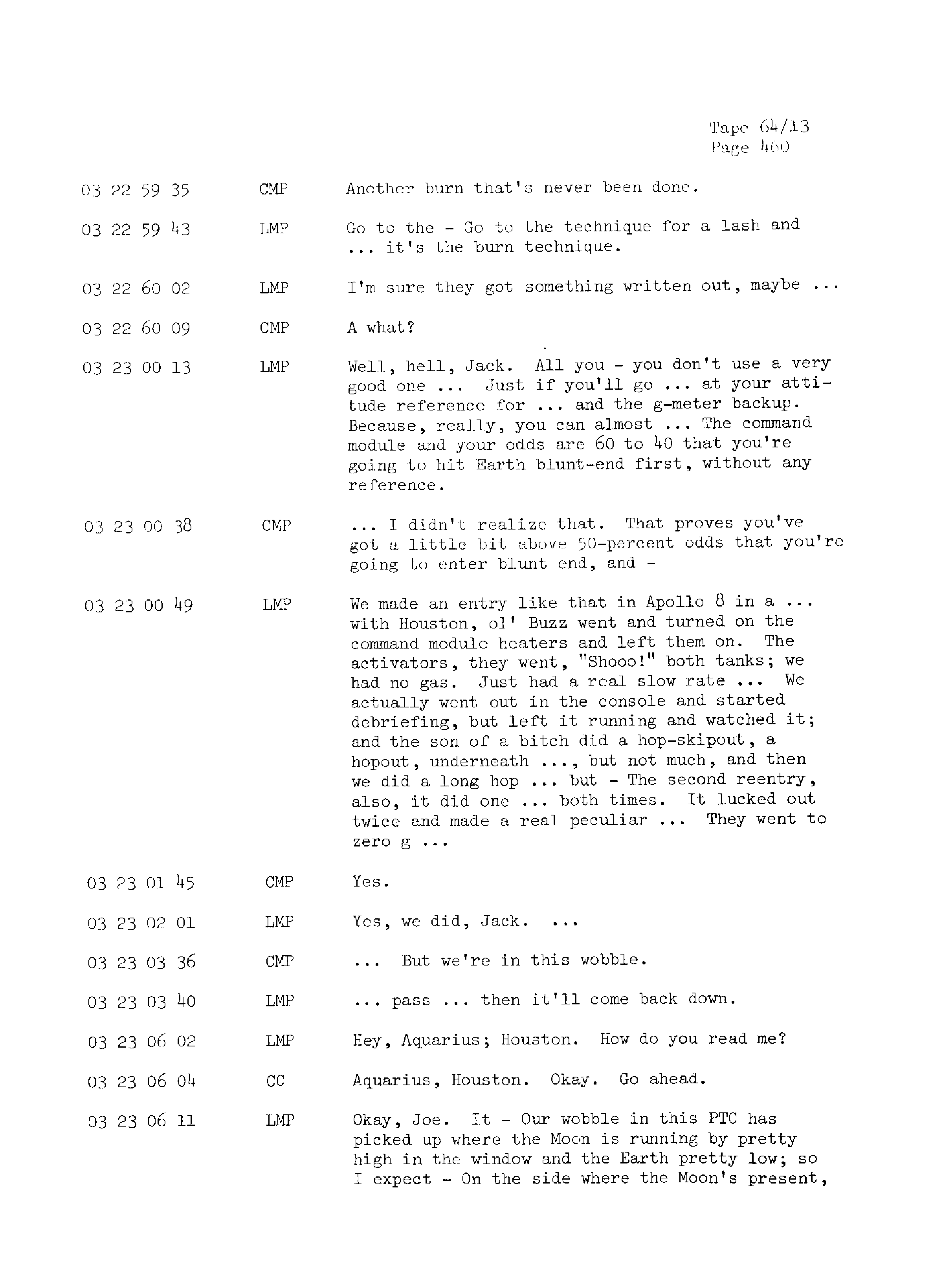 Page 467 of Apollo 13’s original transcript