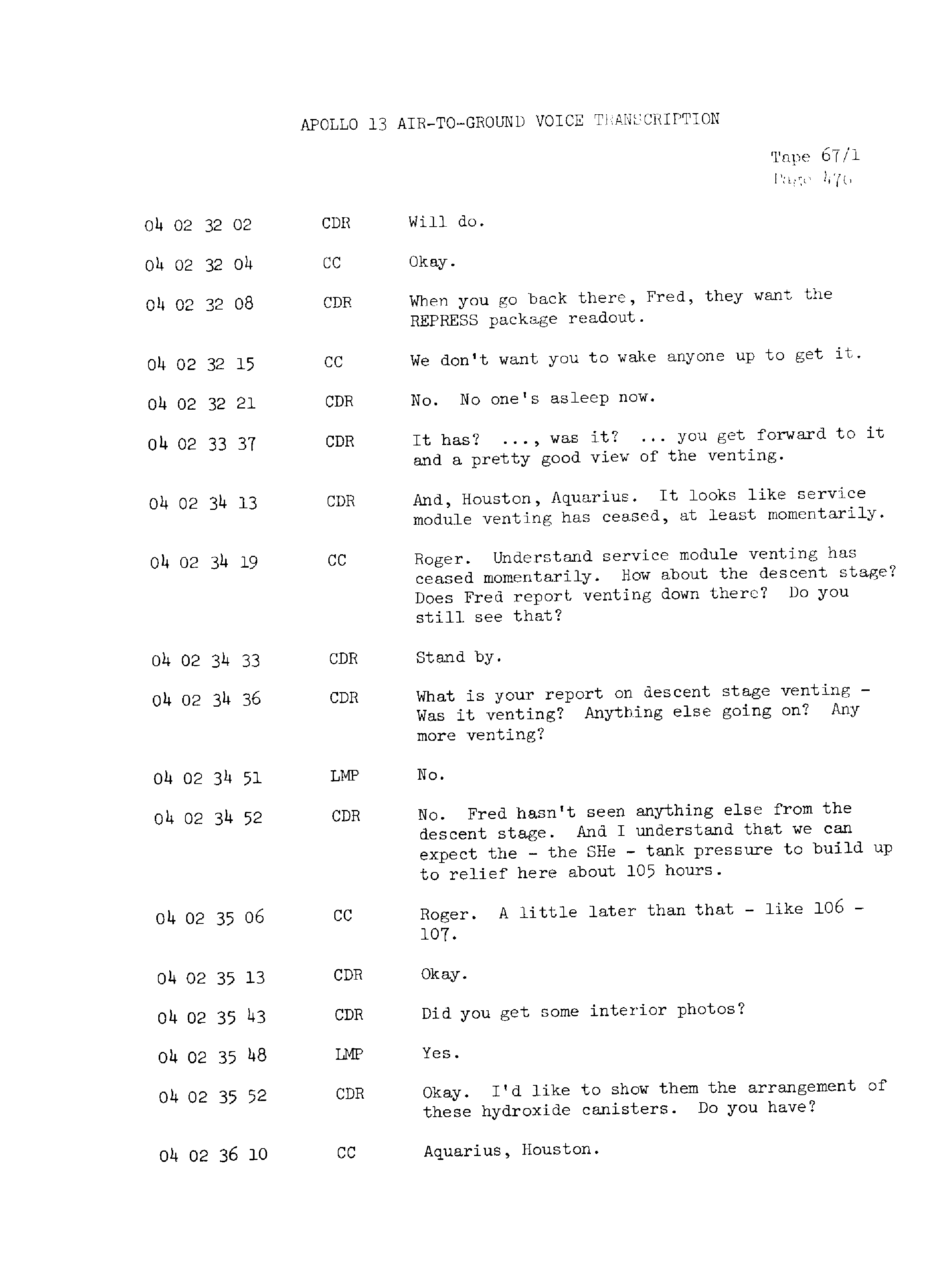 Page 483 of Apollo 13’s original transcript