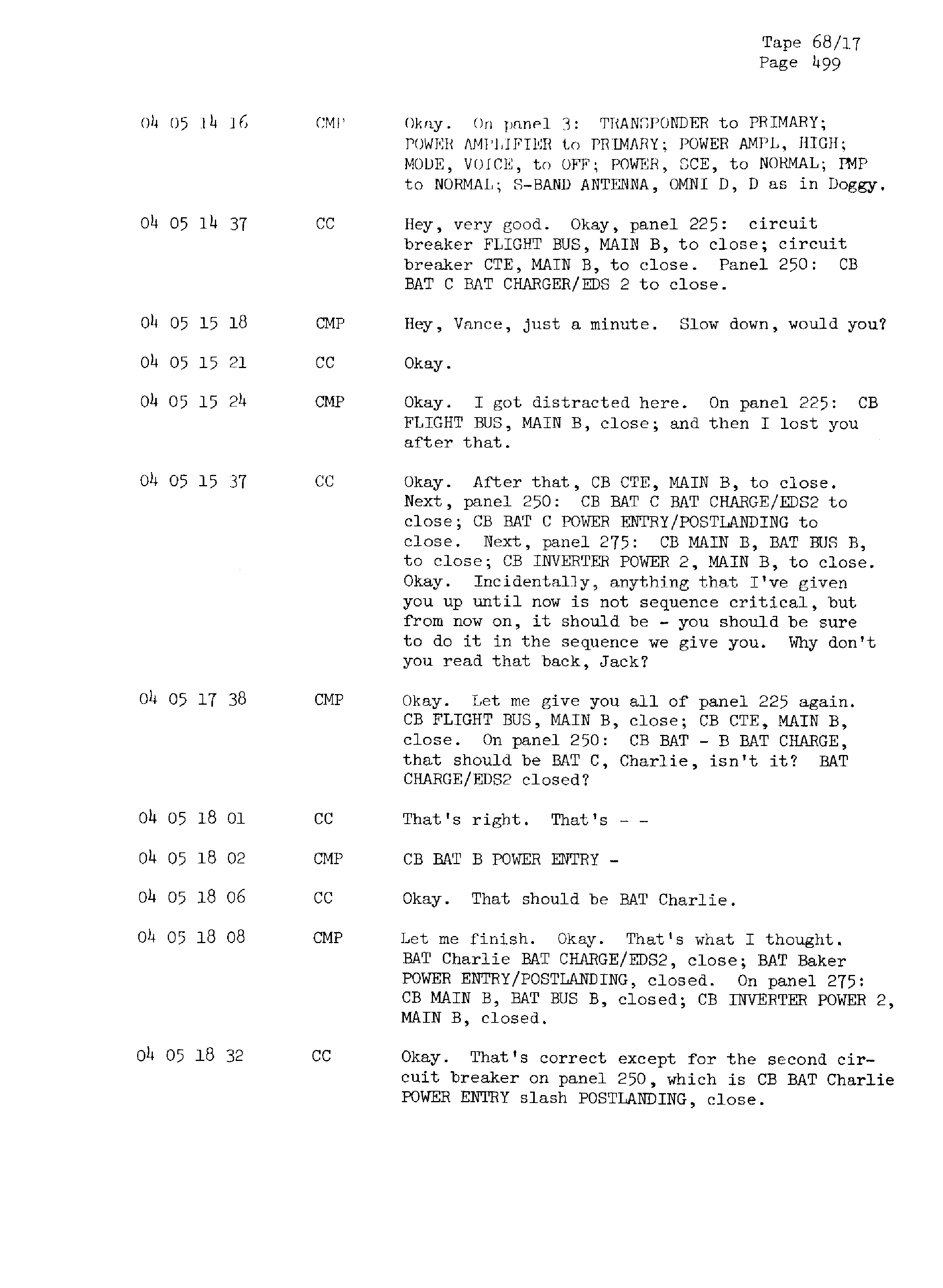 Page 506 of Apollo 13’s original transcript