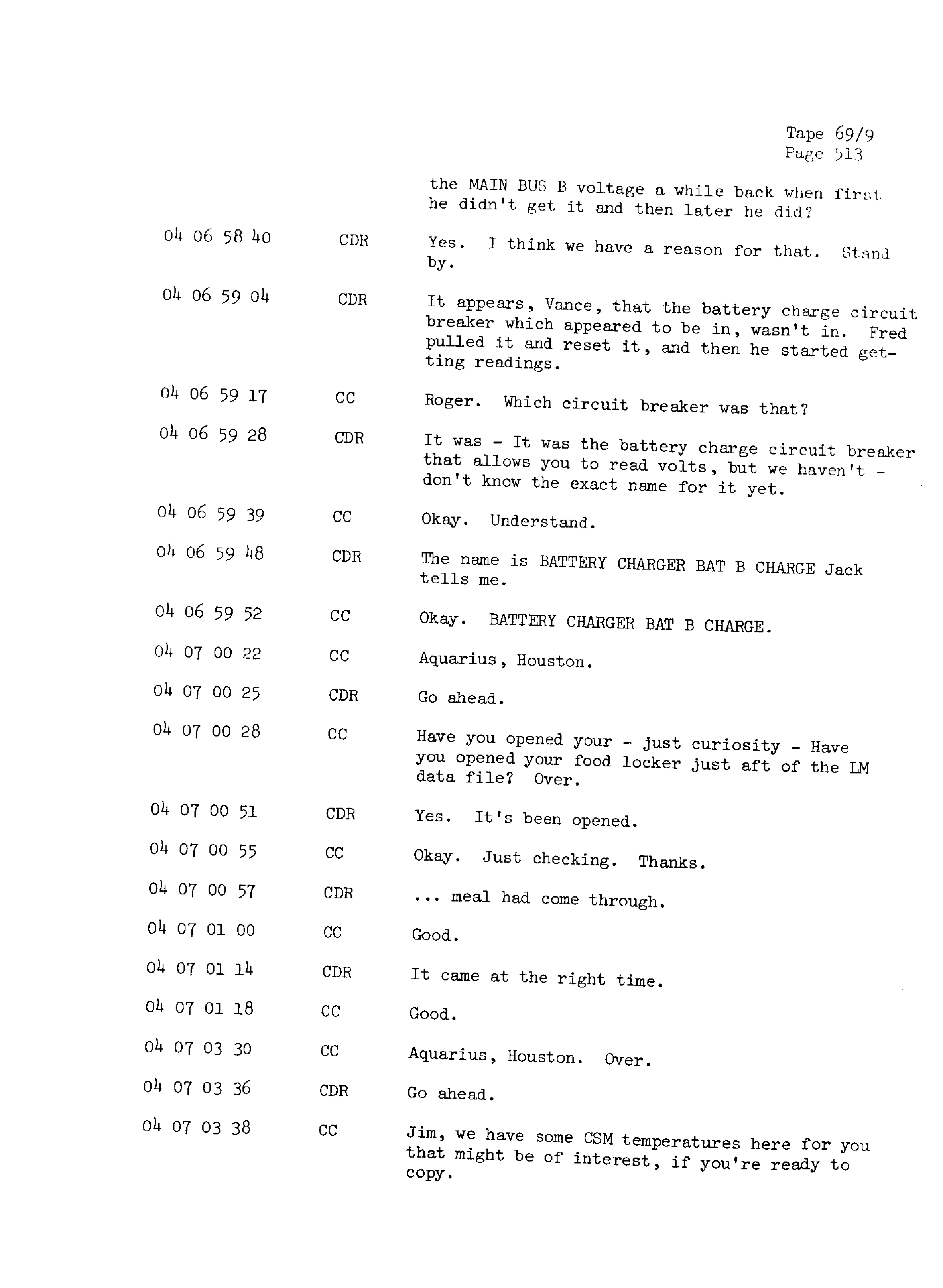 Page 520 of Apollo 13’s original transcript