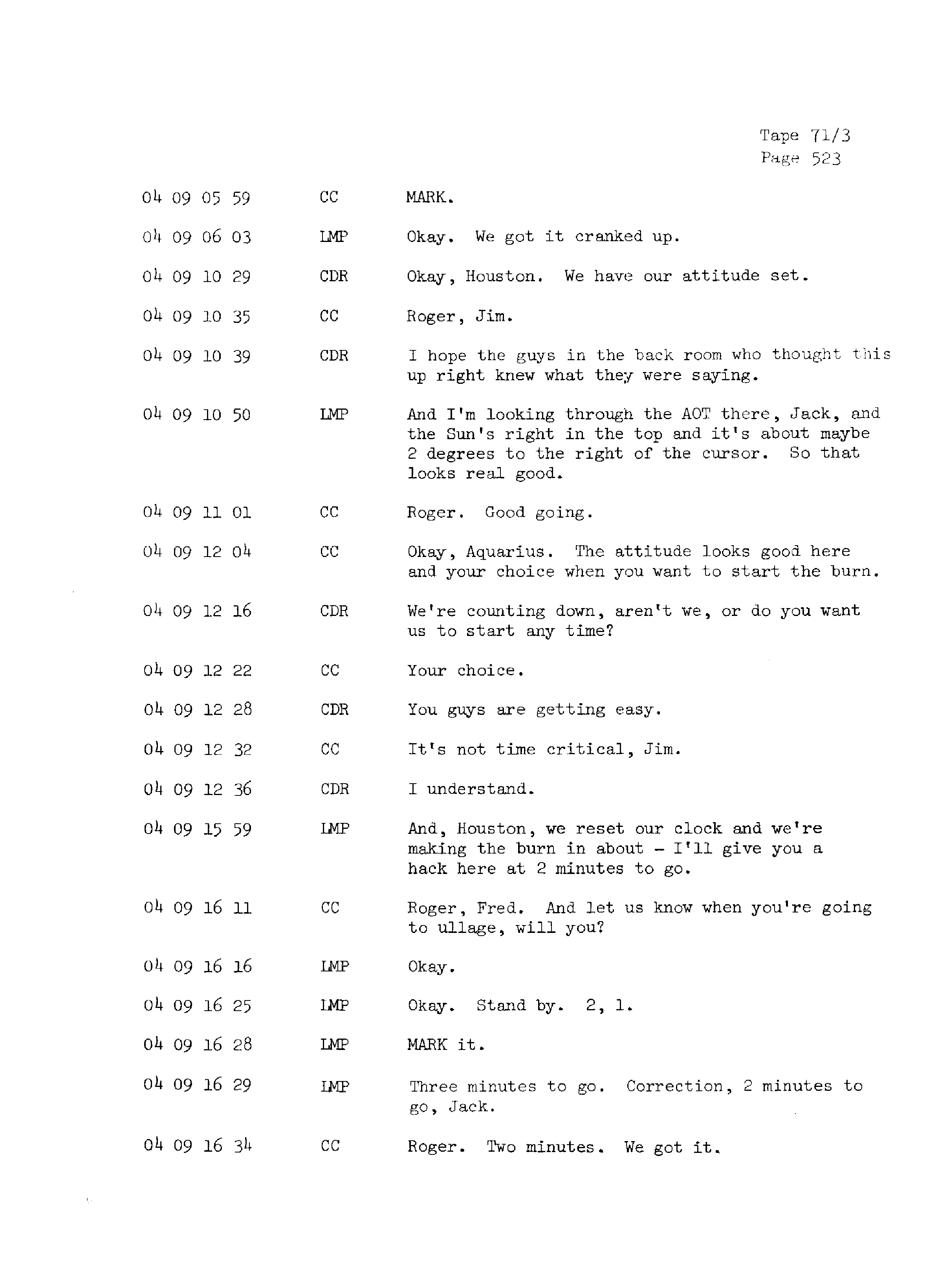 Page 530 of Apollo 13’s original transcript