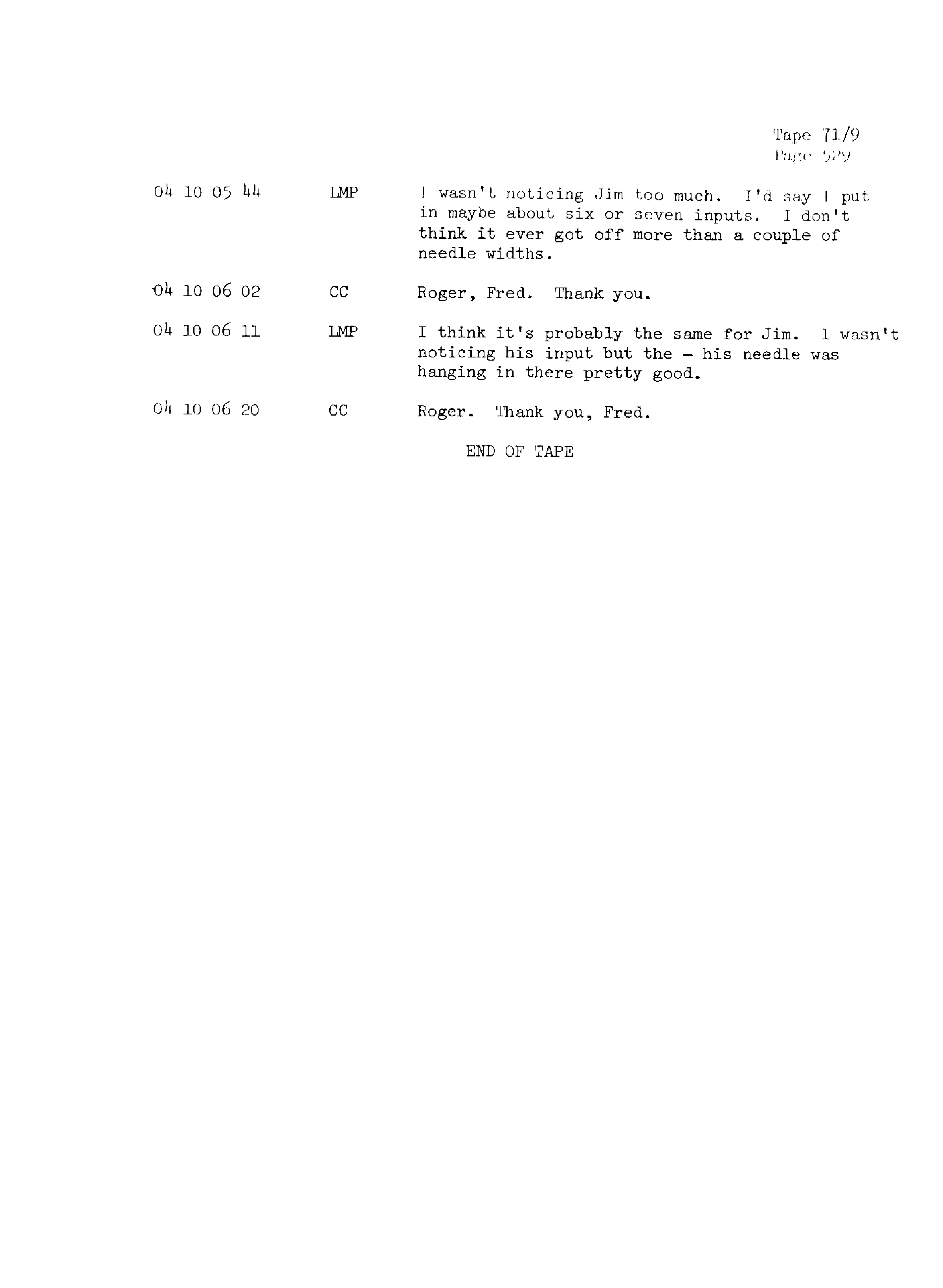 Page 536 of Apollo 13’s original transcript