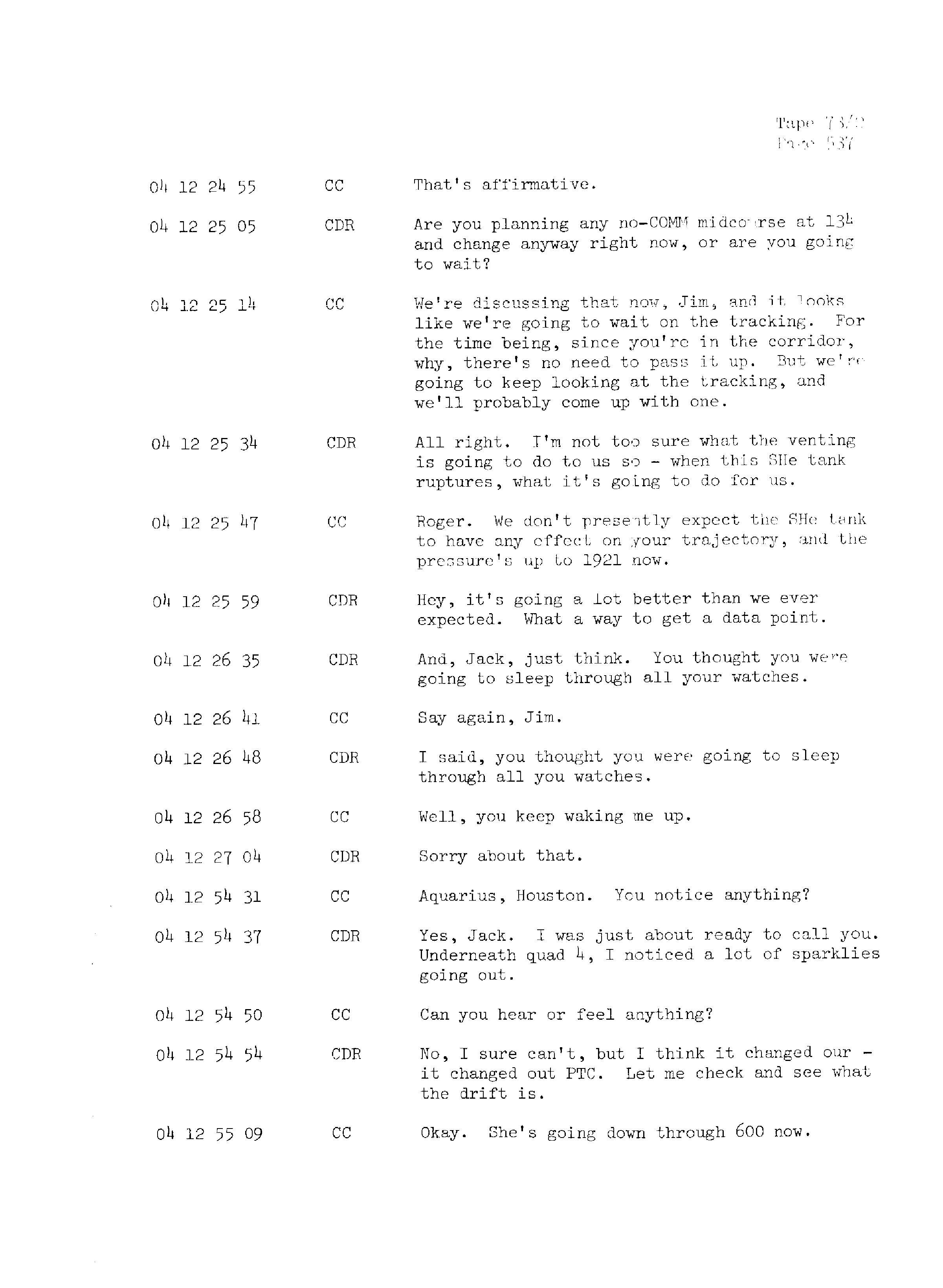 Page 544 of Apollo 13’s original transcript