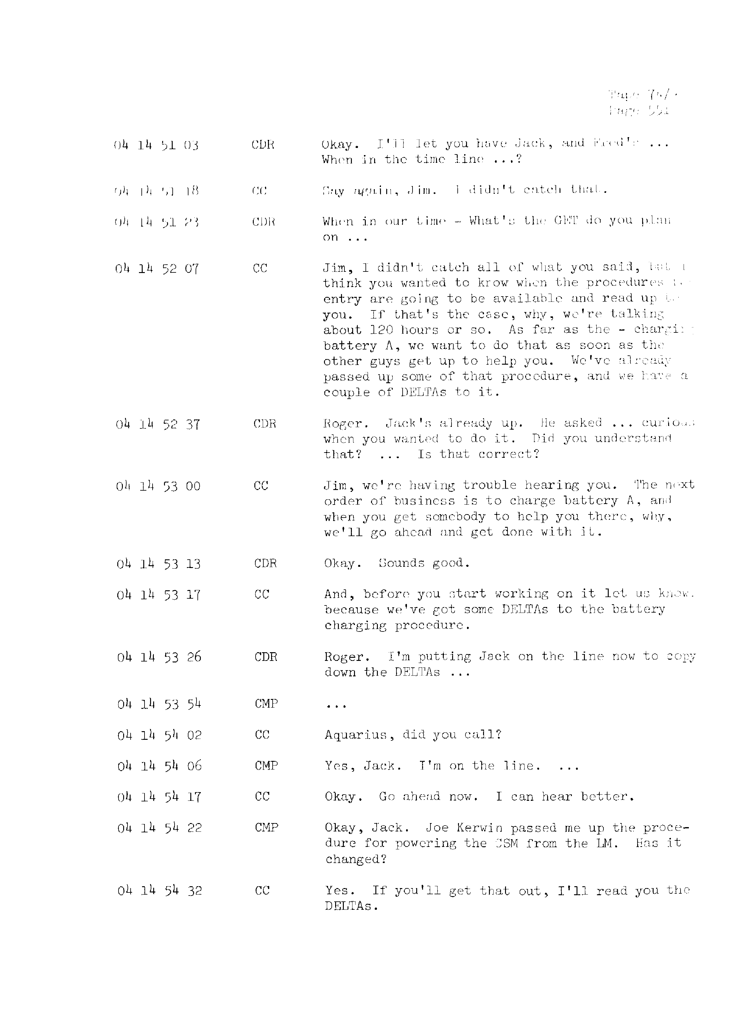 Page 558 of Apollo 13’s original transcript