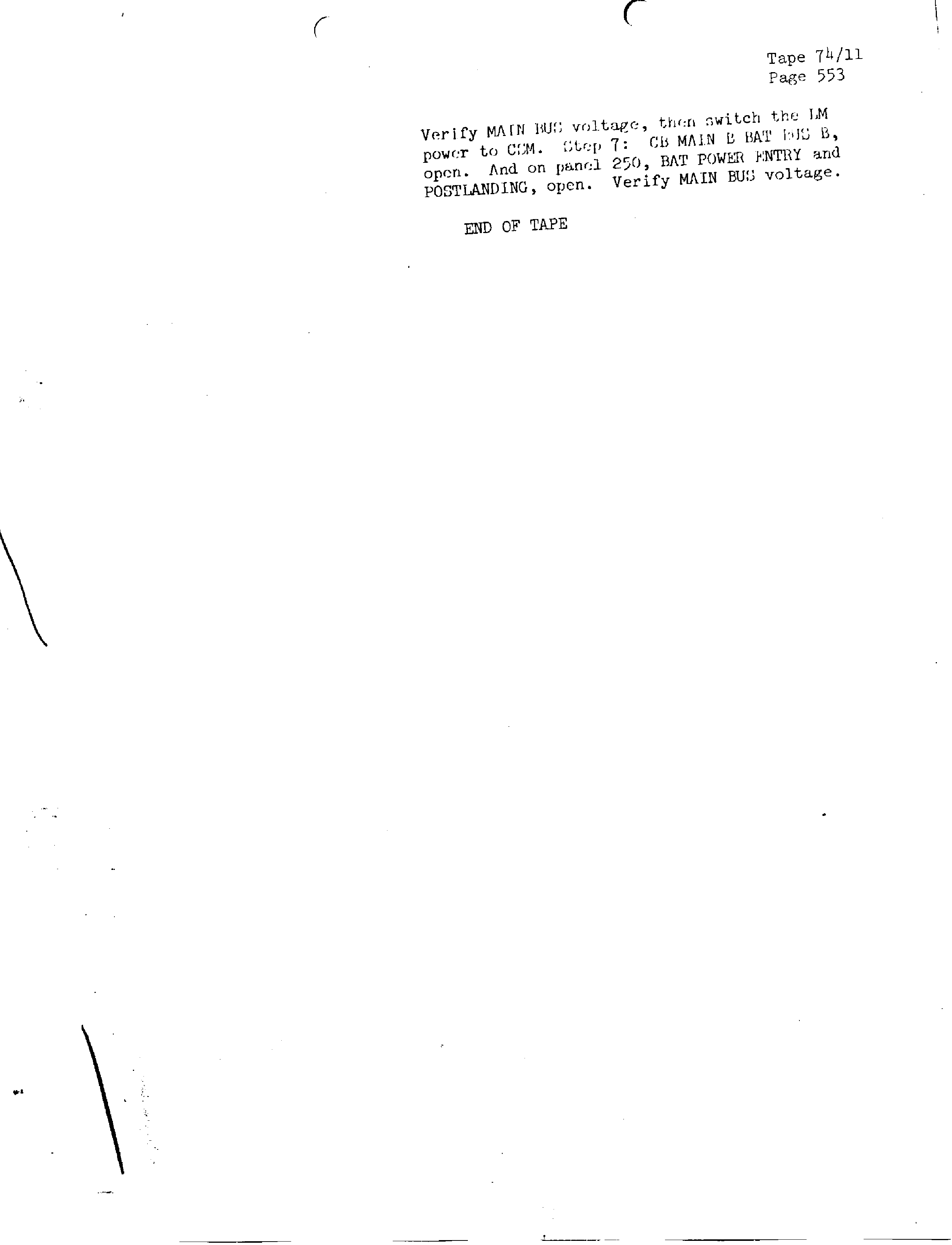 Page 560 of Apollo 13’s original transcript