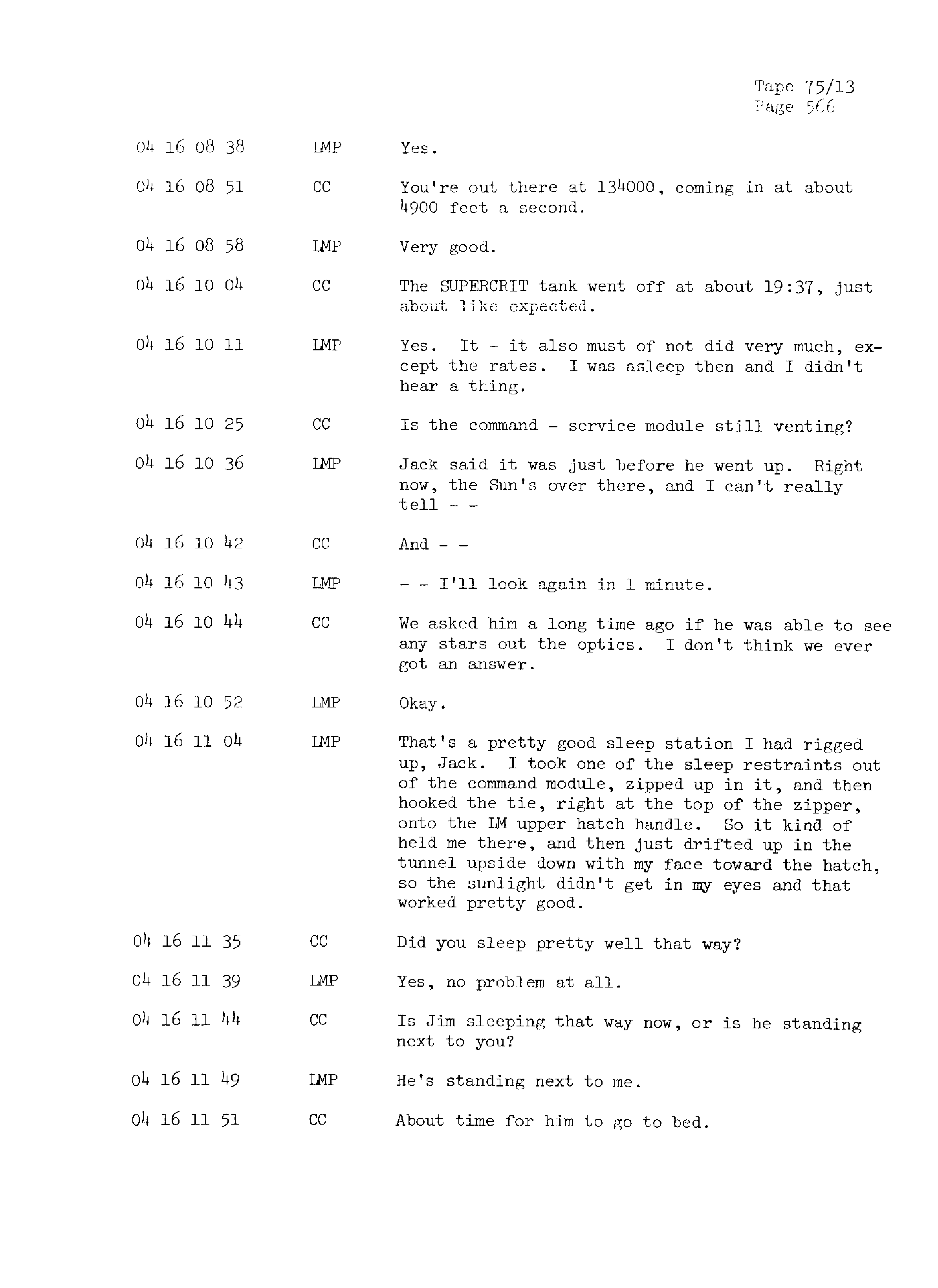 Page 573 of Apollo 13’s original transcript