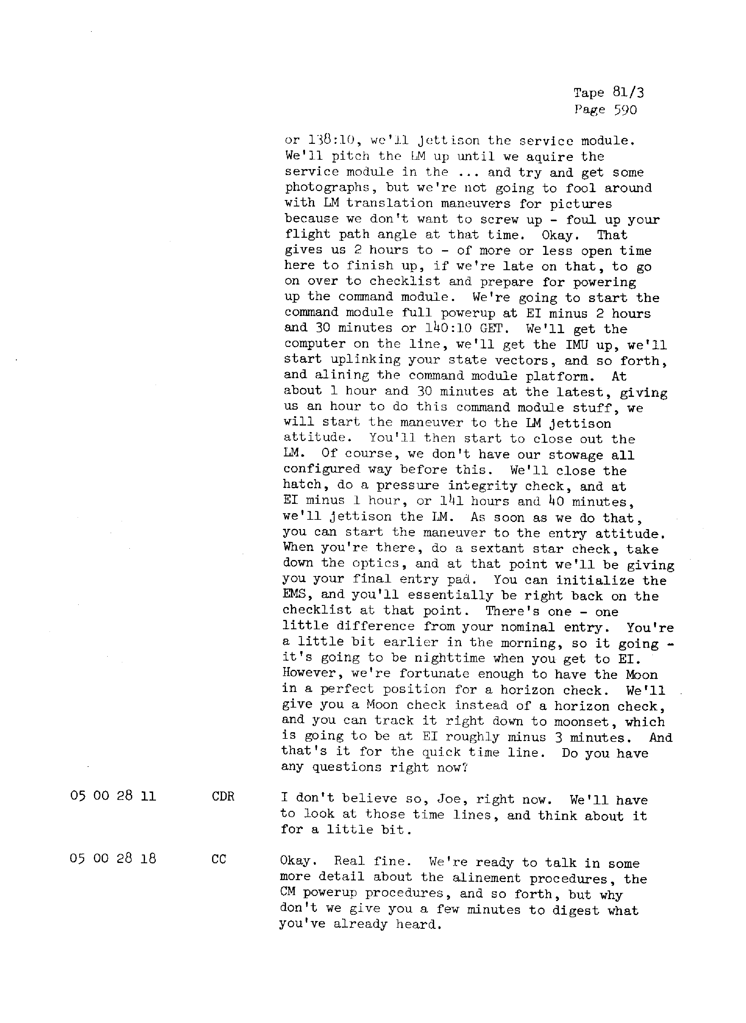 Page 597 of Apollo 13’s original transcript