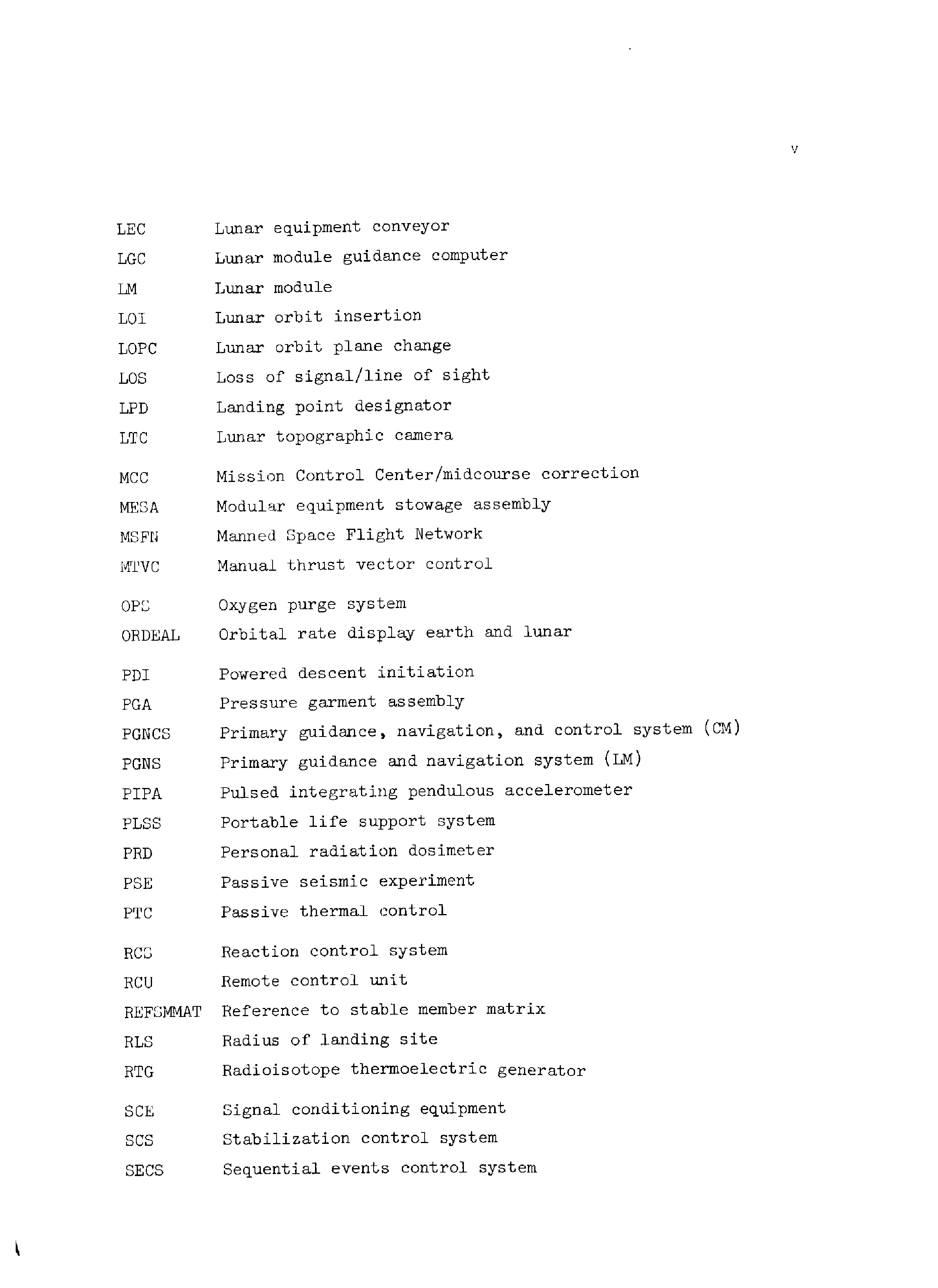 Page 6 of Apollo 13’s original transcript