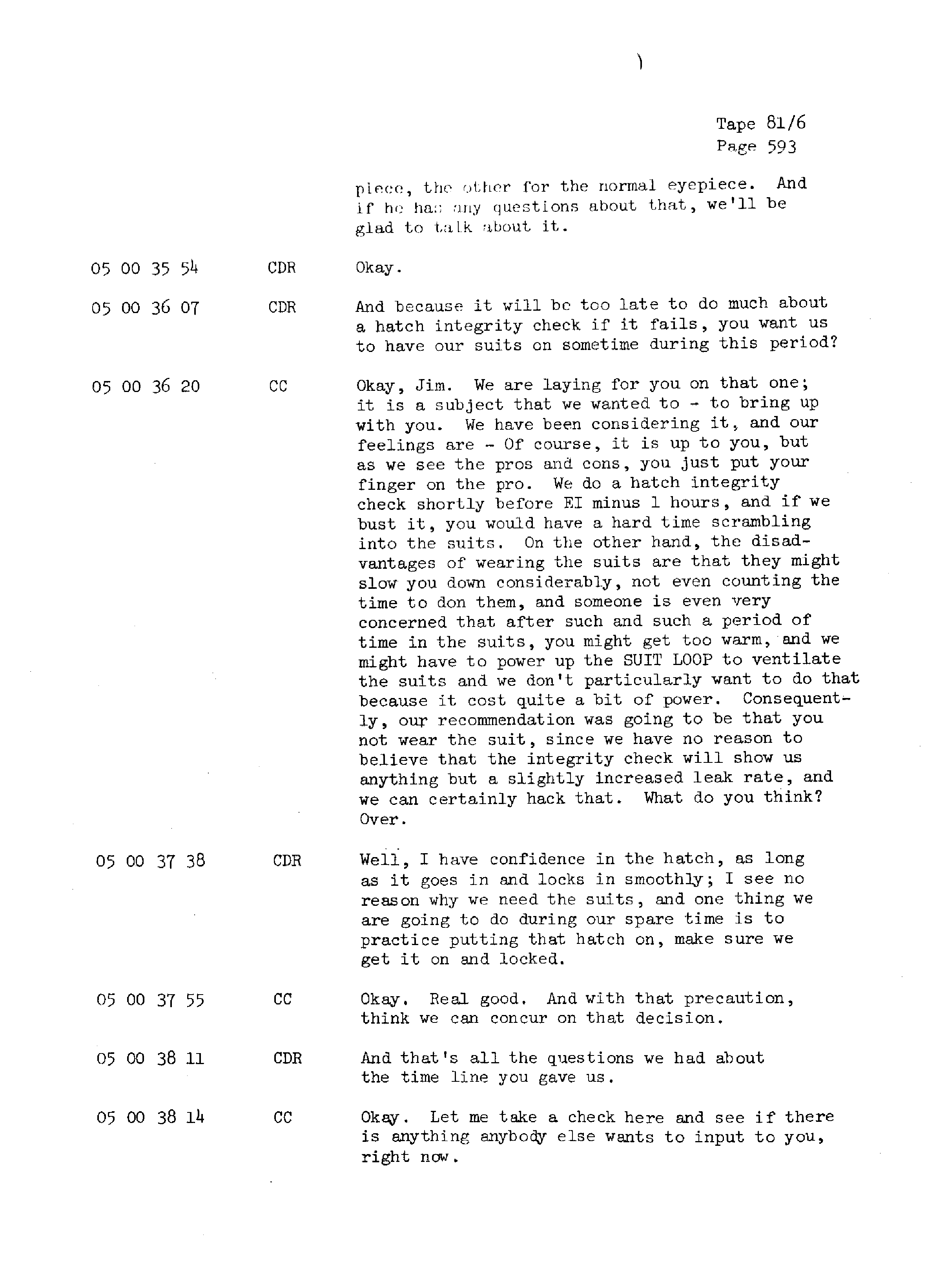 Page 600 of Apollo 13’s original transcript