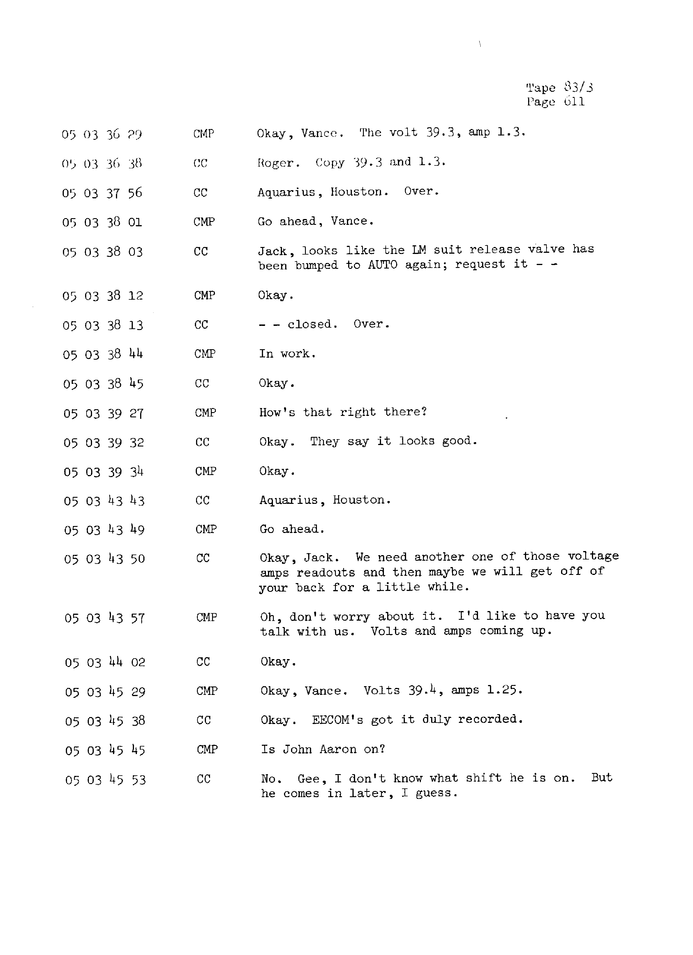 Page 618 of Apollo 13’s original transcript