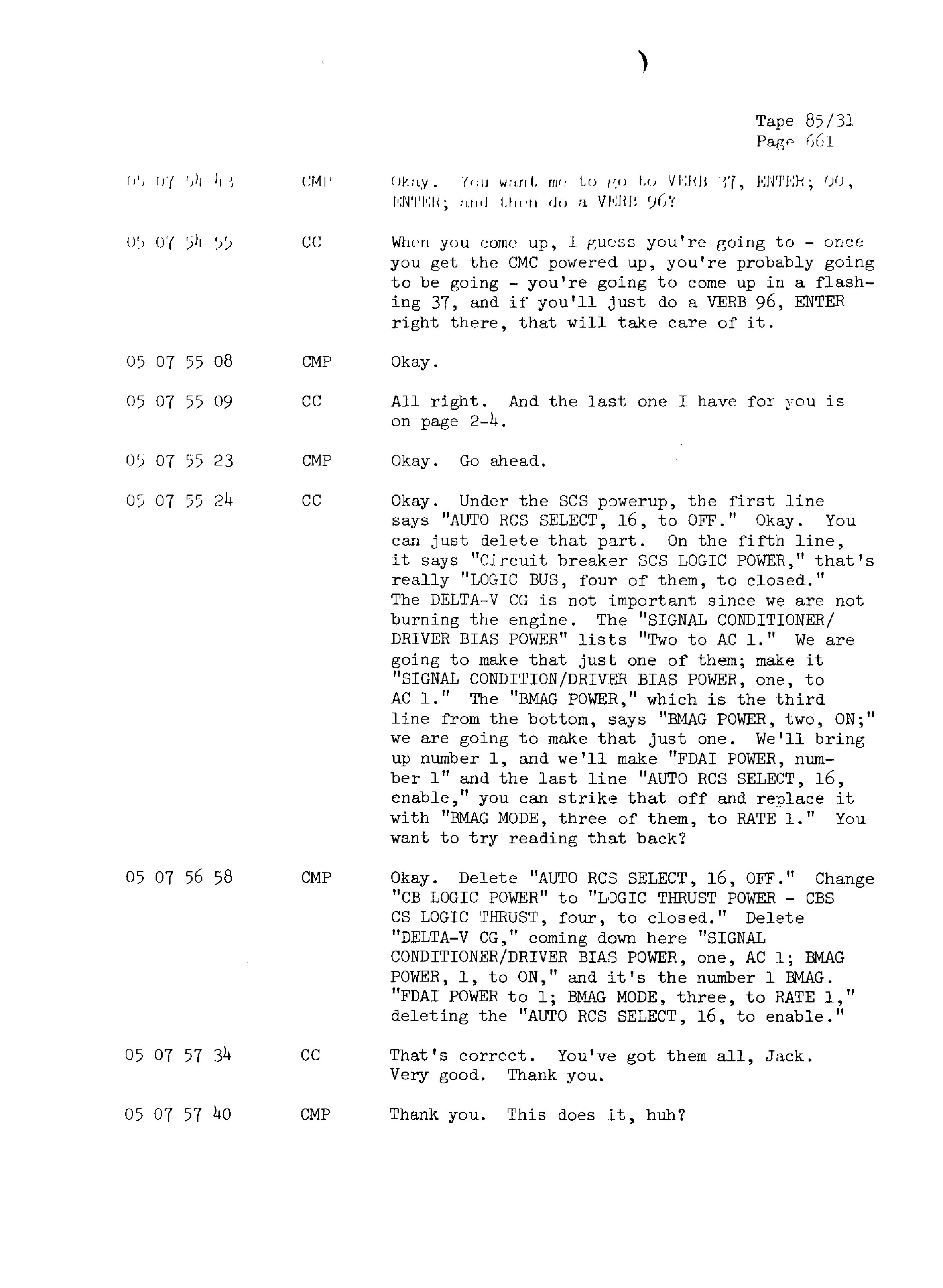 Page 668 of Apollo 13’s original transcript