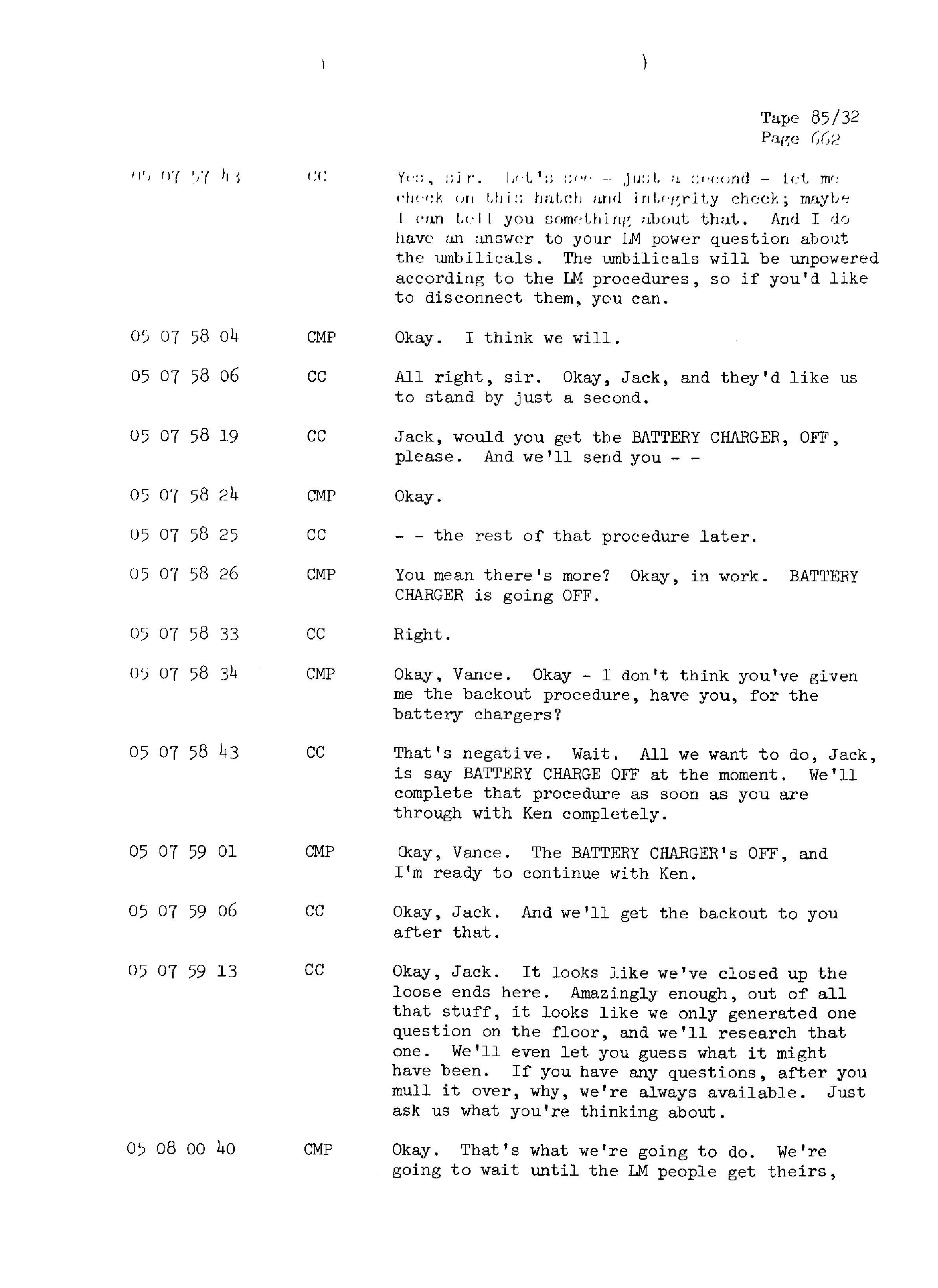 Page 669 of Apollo 13’s original transcript