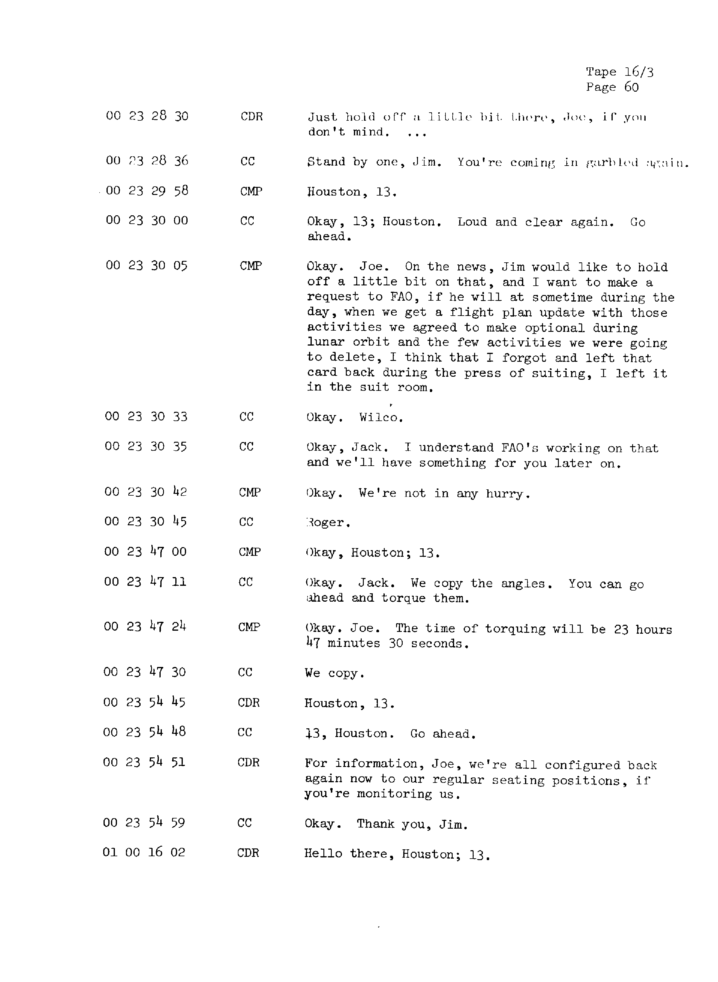 Page 67 of Apollo 13’s original transcript