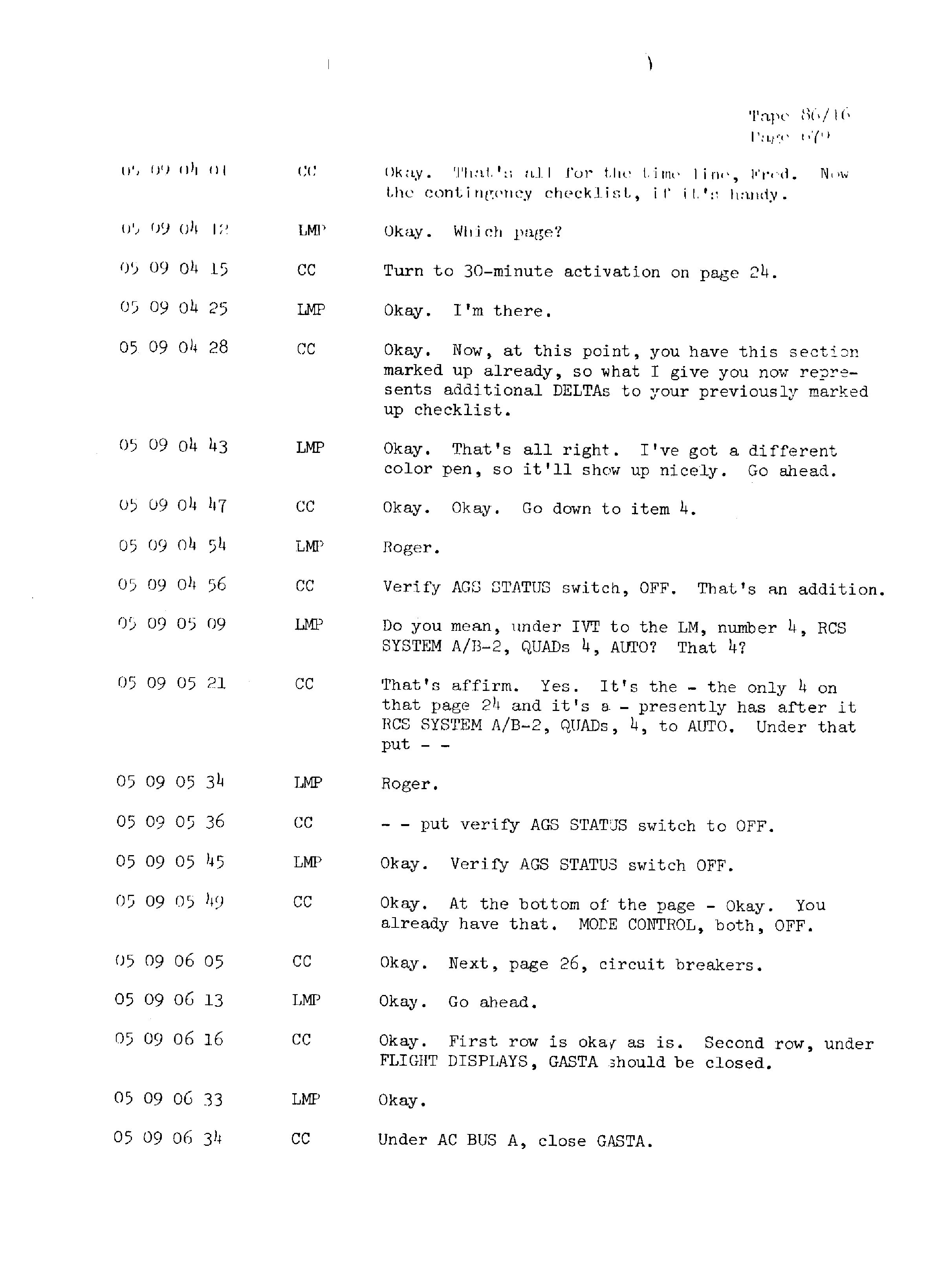 Page 686 of Apollo 13’s original transcript
