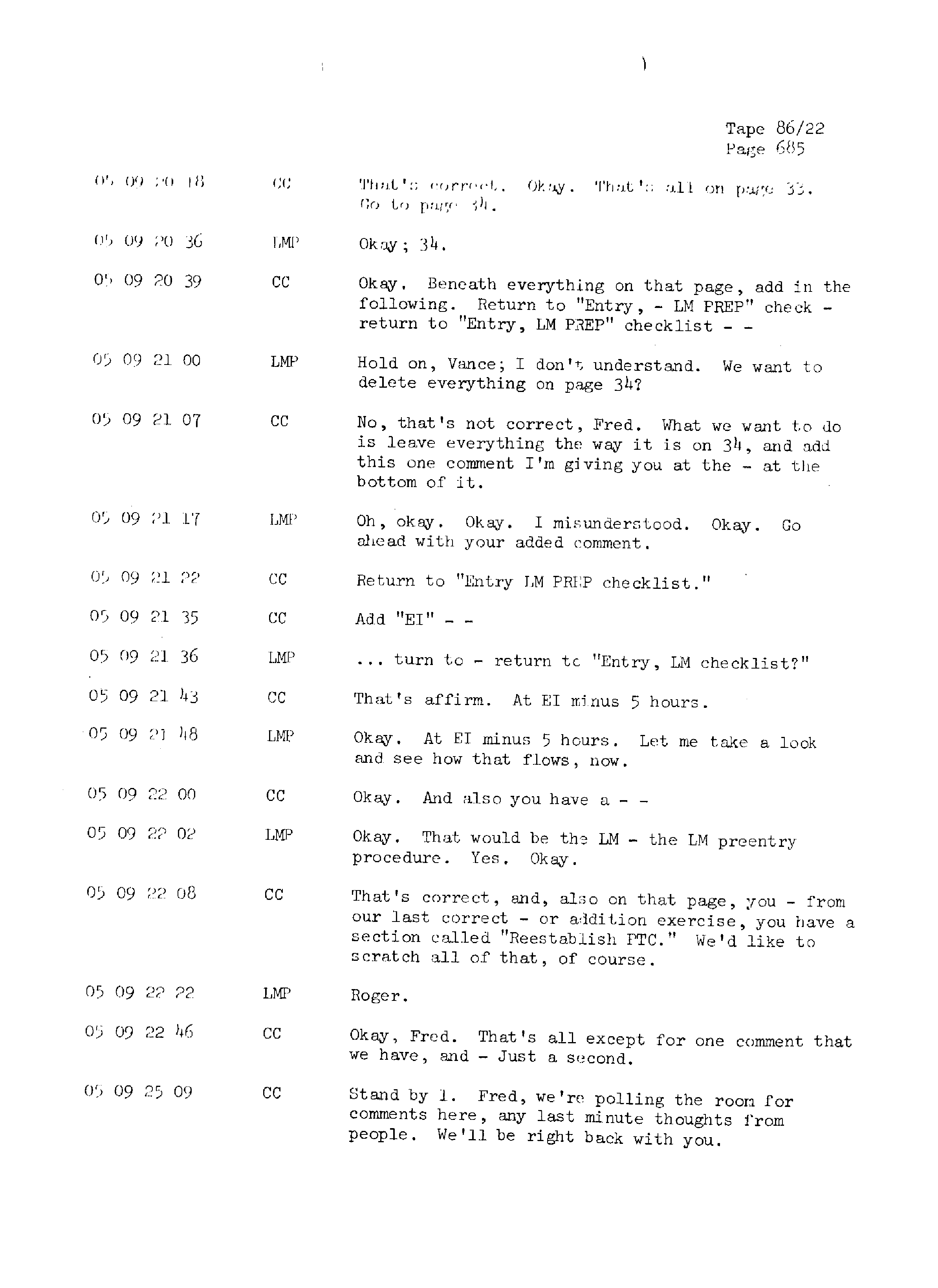 Page 692 of Apollo 13’s original transcript