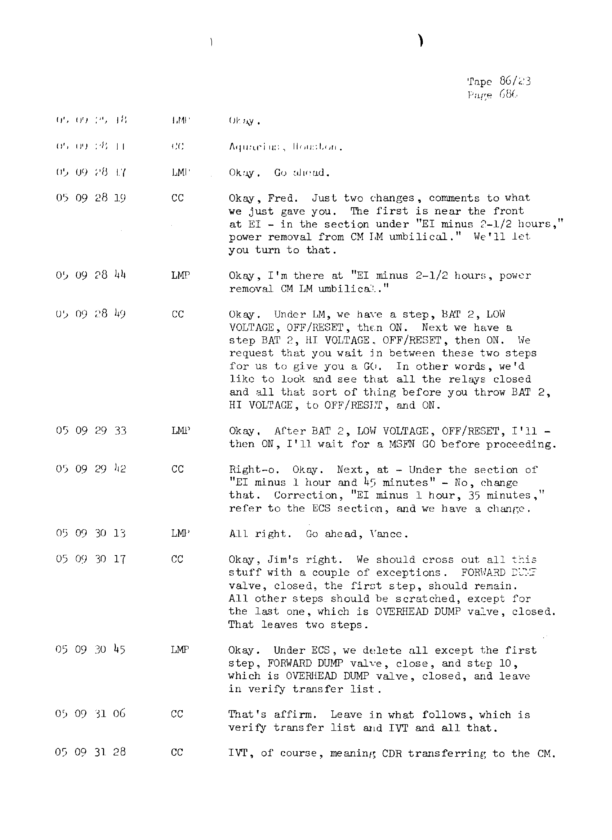 Page 693 of Apollo 13’s original transcript