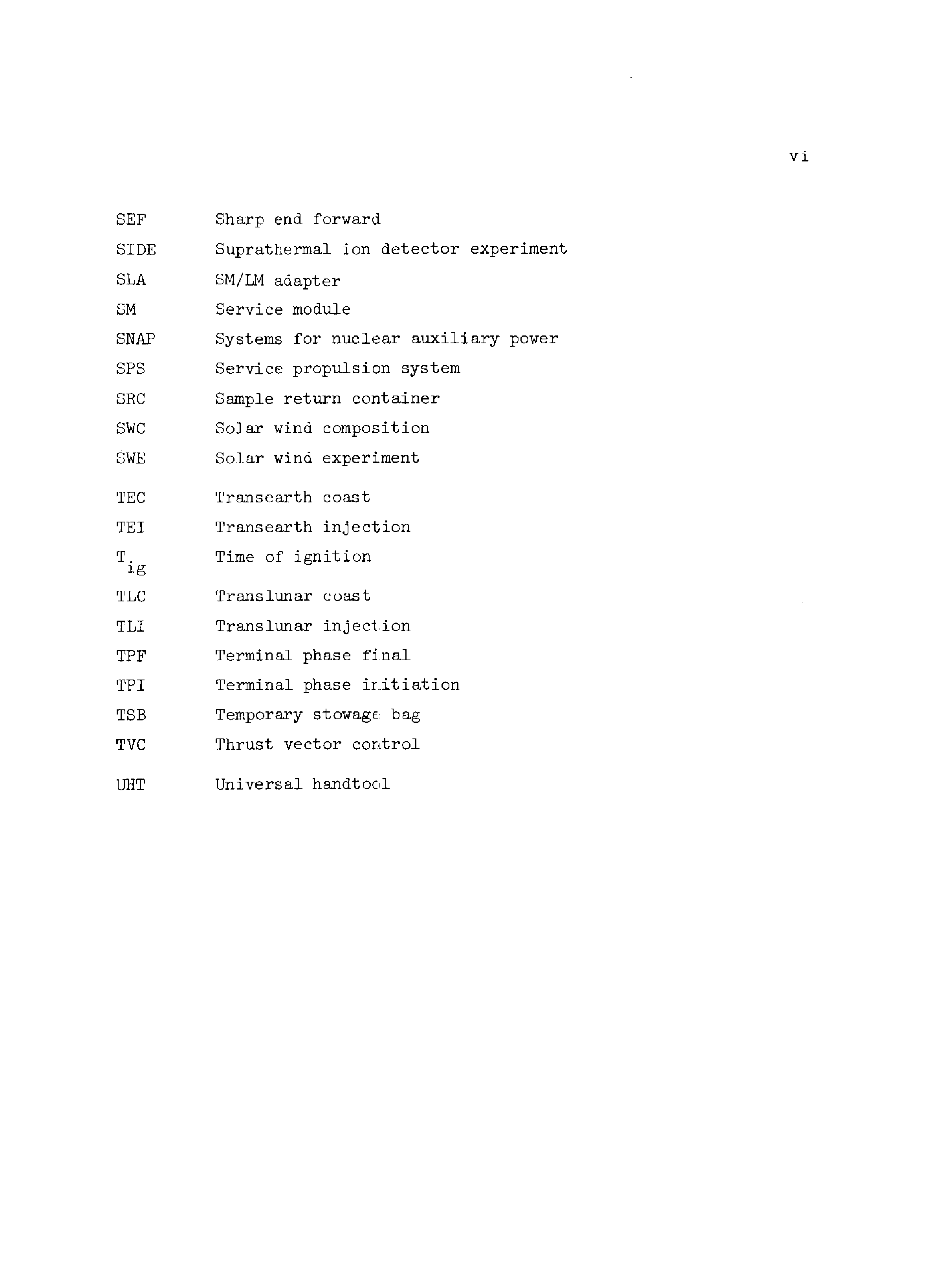 Page 7 of Apollo 13’s original transcript