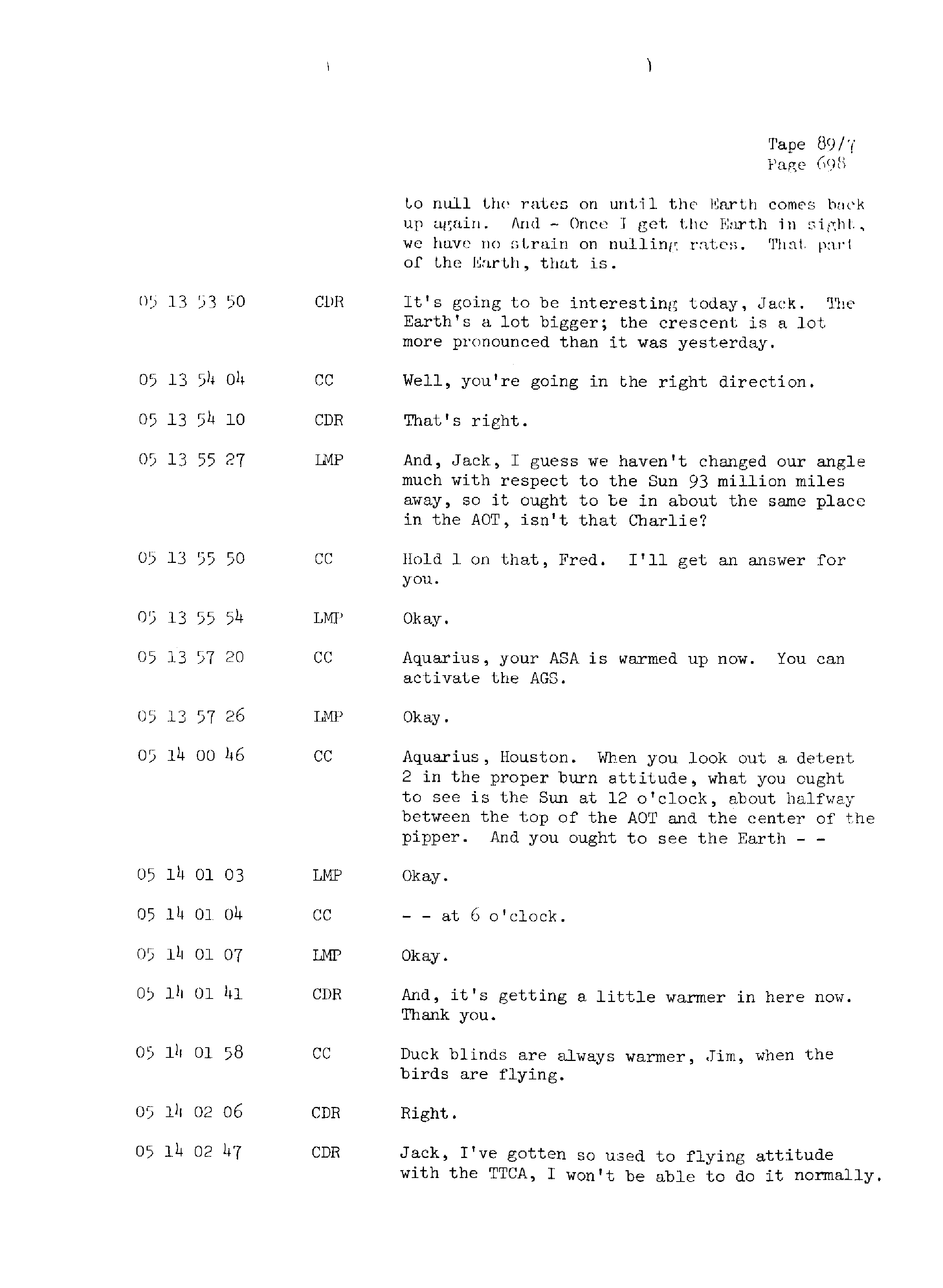 Page 705 of Apollo 13’s original transcript