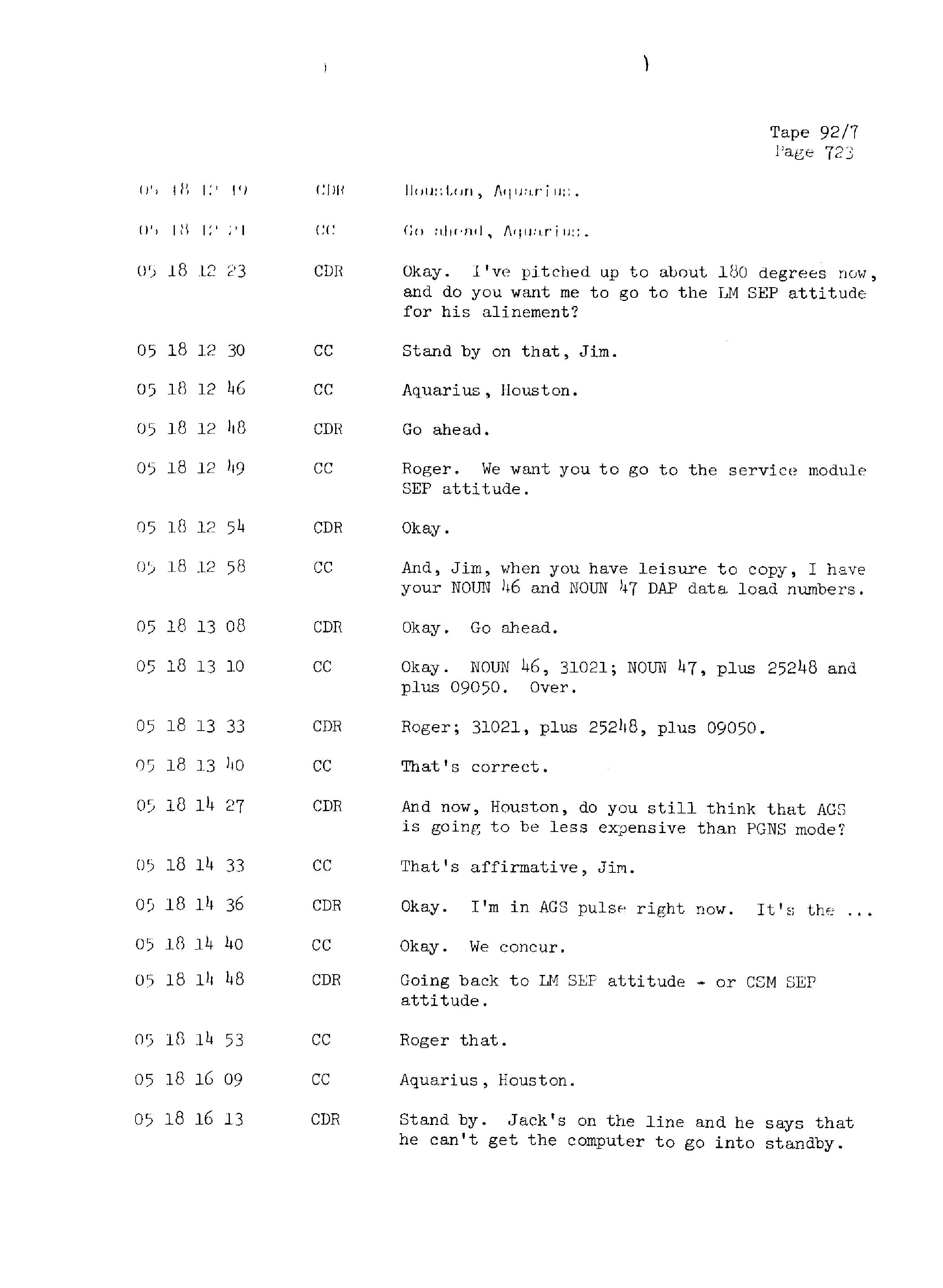 Page 730 of Apollo 13’s original transcript