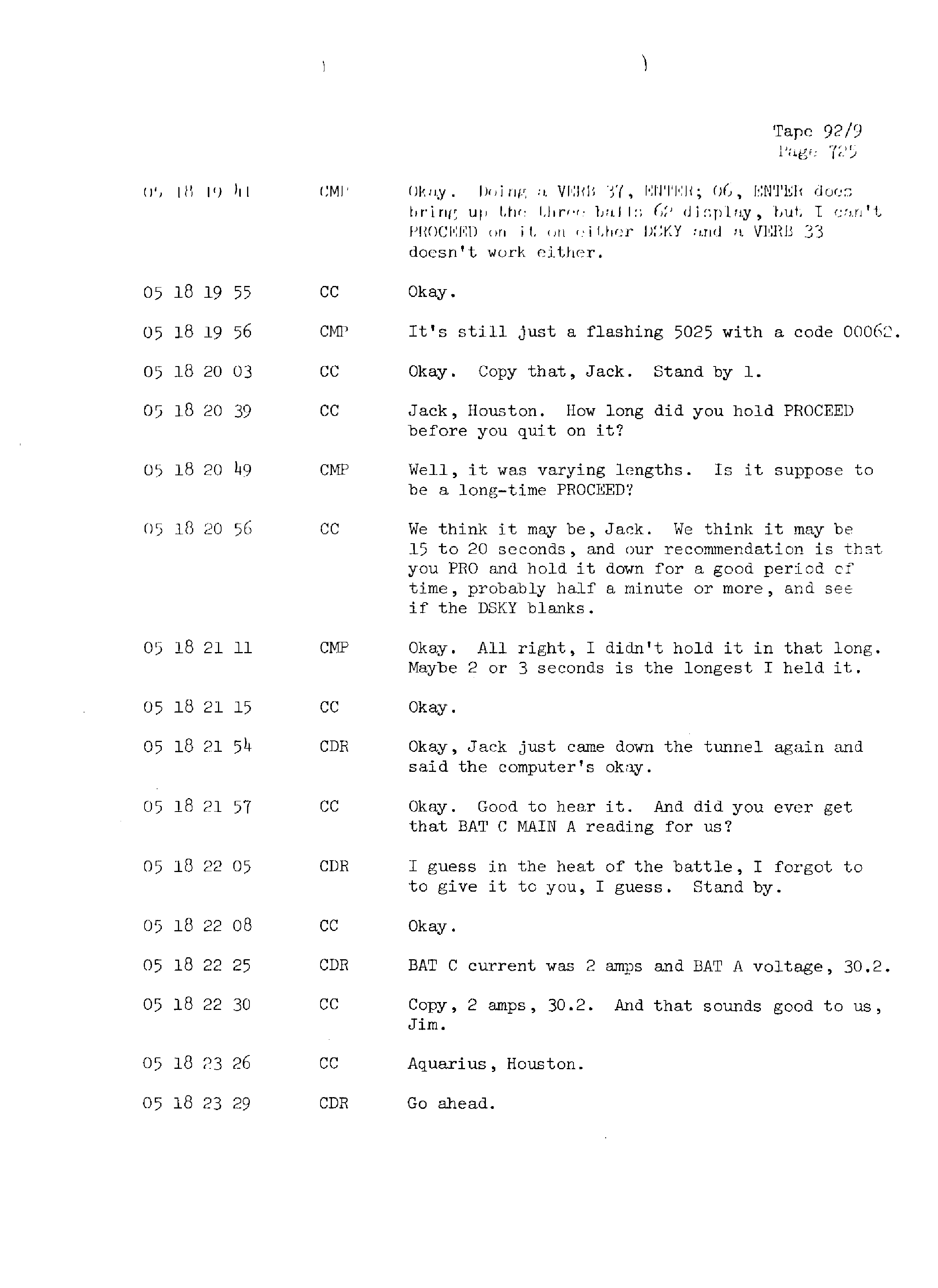 Page 732 of Apollo 13’s original transcript
