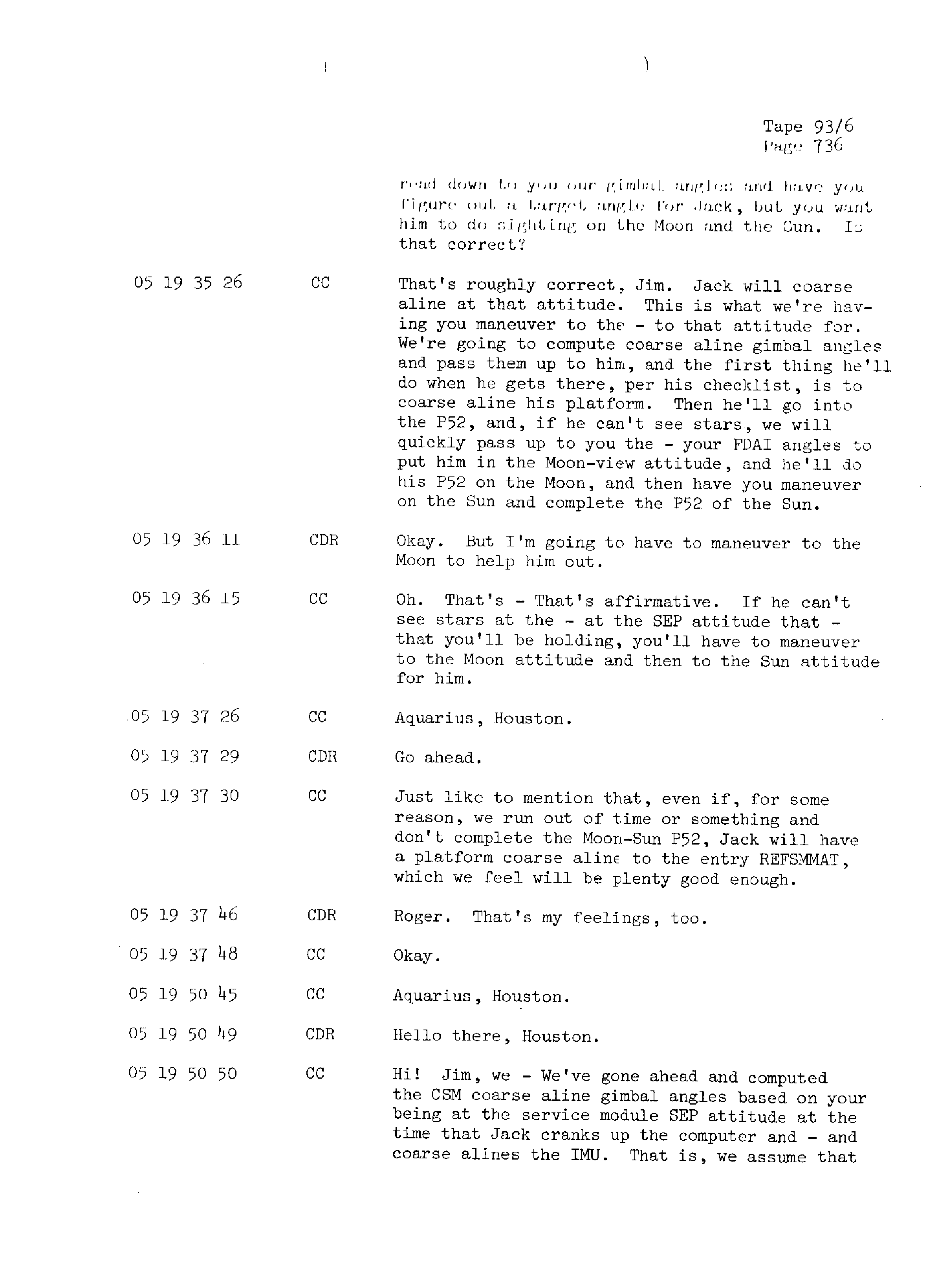 Page 743 of Apollo 13’s original transcript