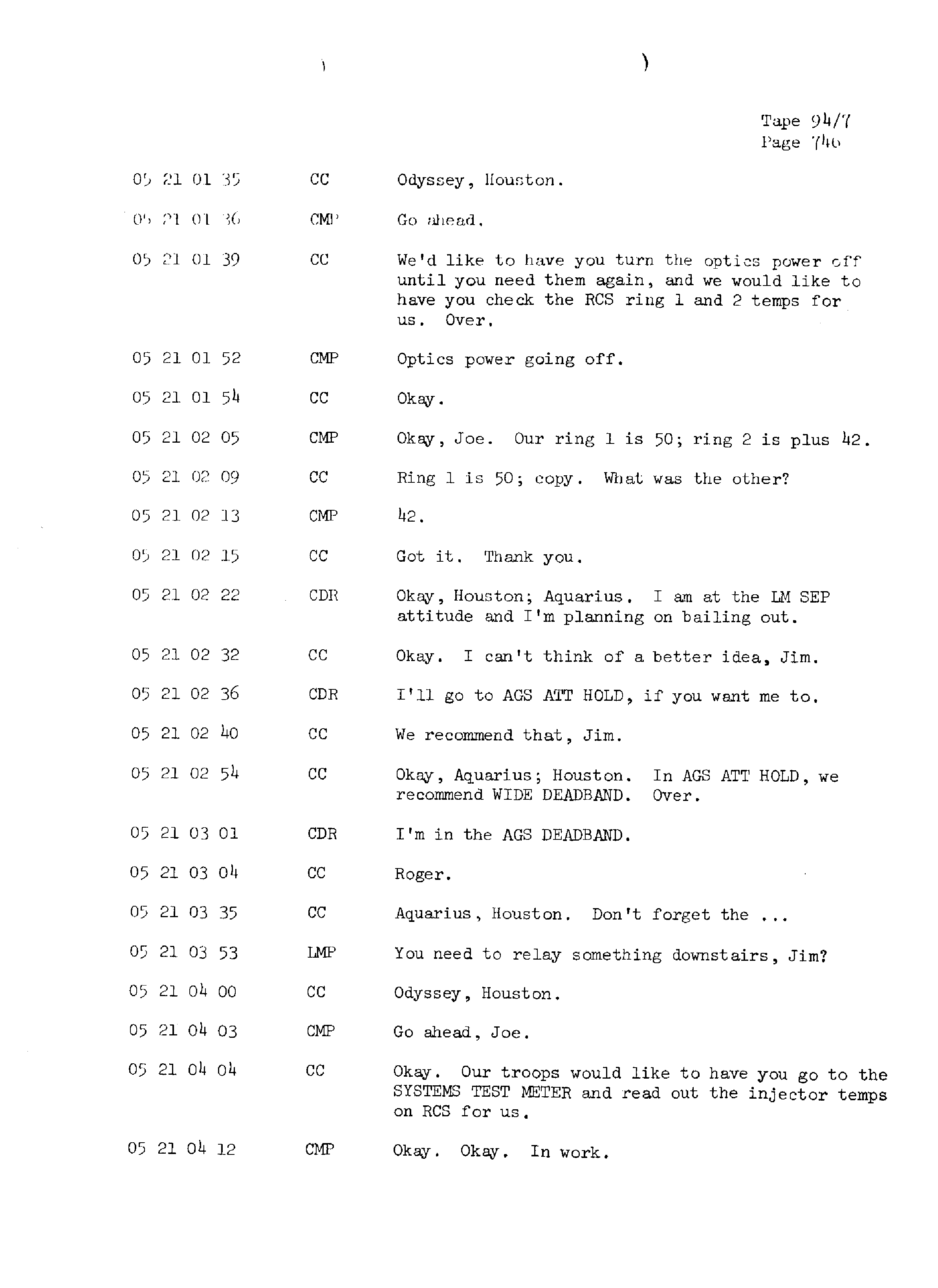 Page 753 of Apollo 13’s original transcript