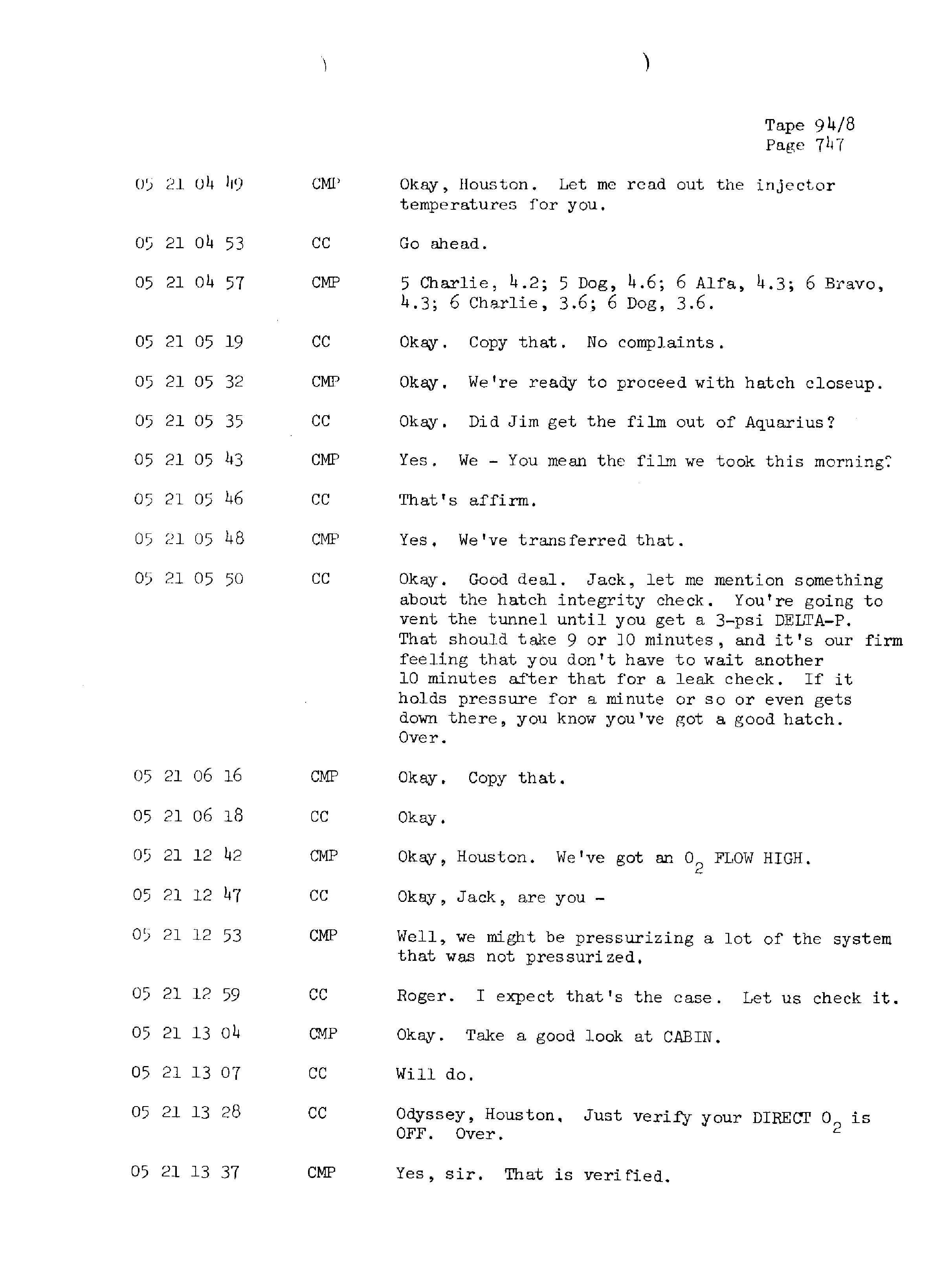 Page 754 of Apollo 13’s original transcript